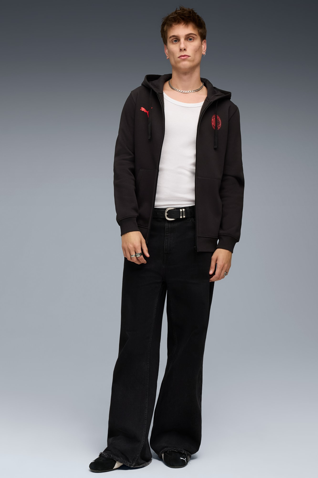 AC Milan FtblEssentials Hooded Jacket Men - 5