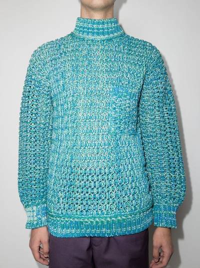 Ambush jacquard chunky-knit jumper outlook