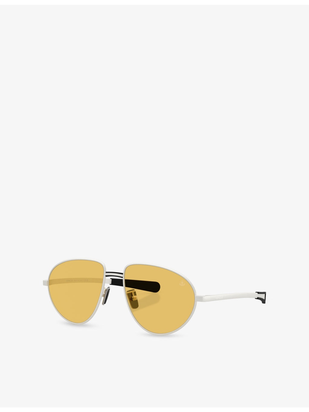ME4009 Vizla Aviator-Frame Metal Sunglasses - 2