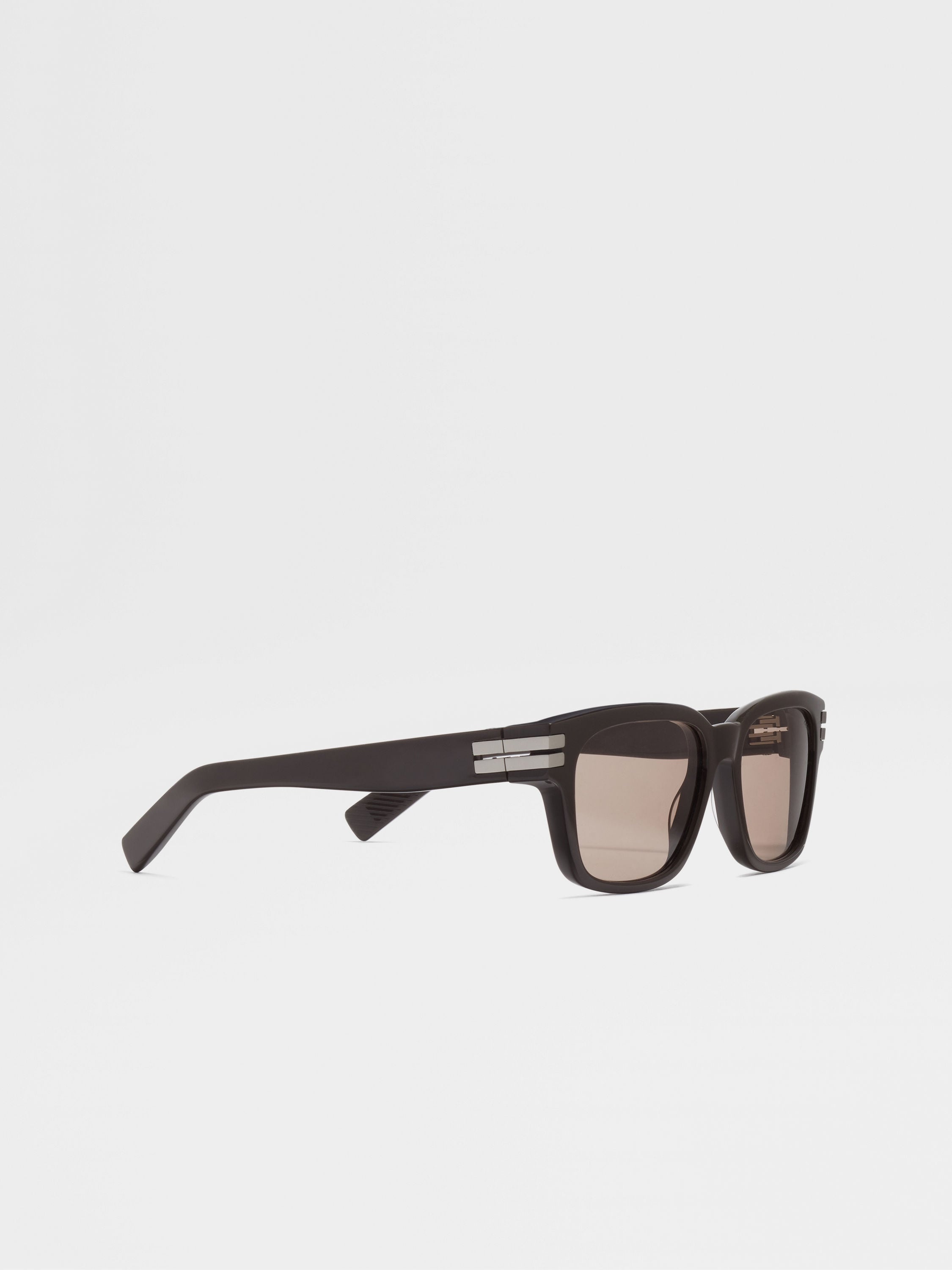 DARK GREEN ACETATE SUNGLASSES - 3