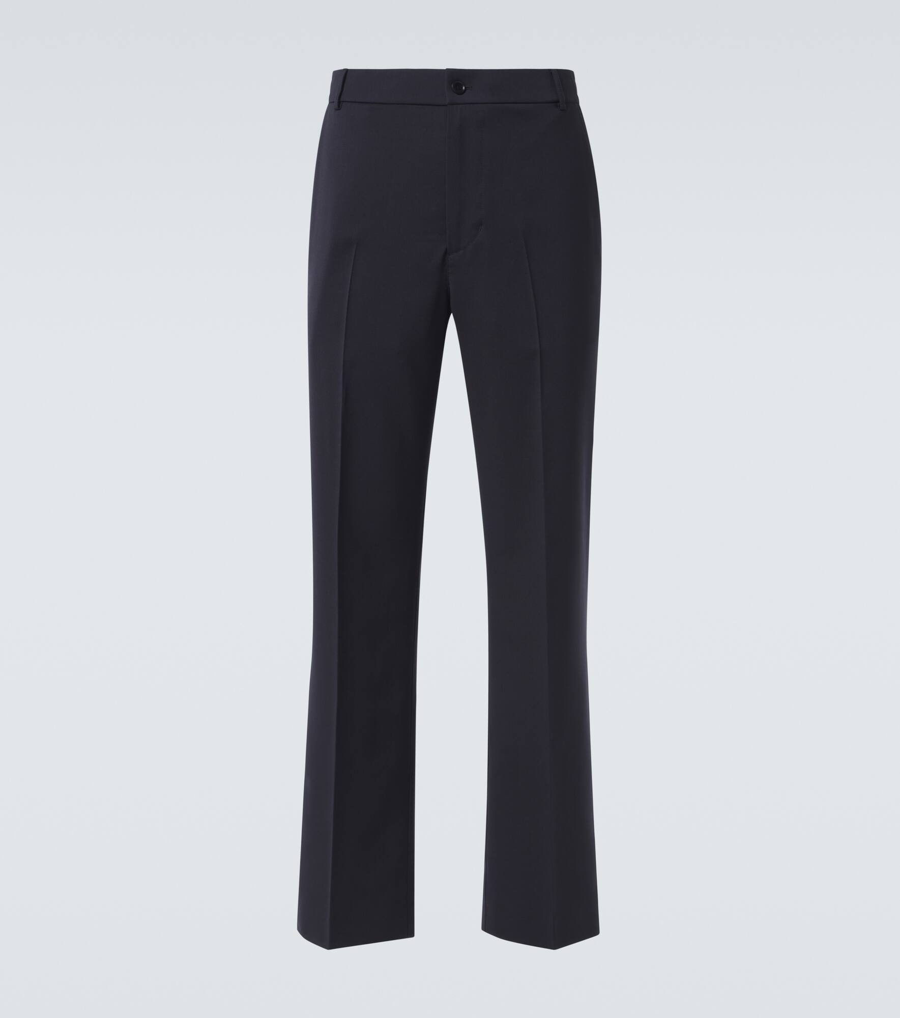Sportivo wool-blend straight pants - 1