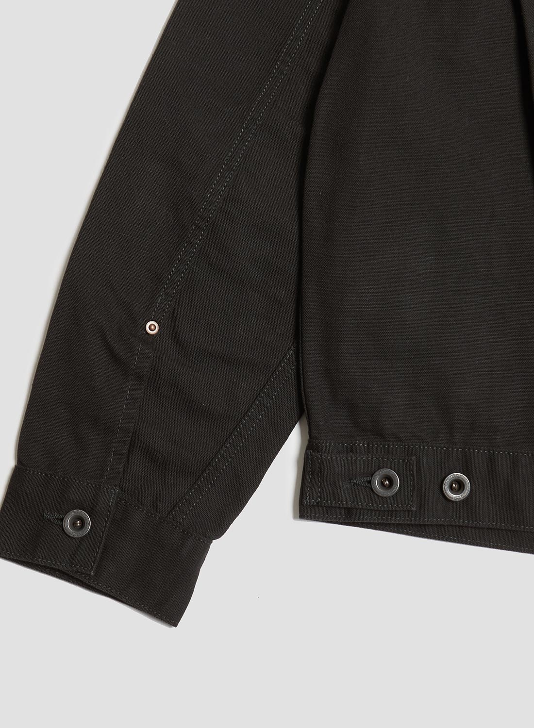 FOB Factory Cotton Duck Jacket Black - 8