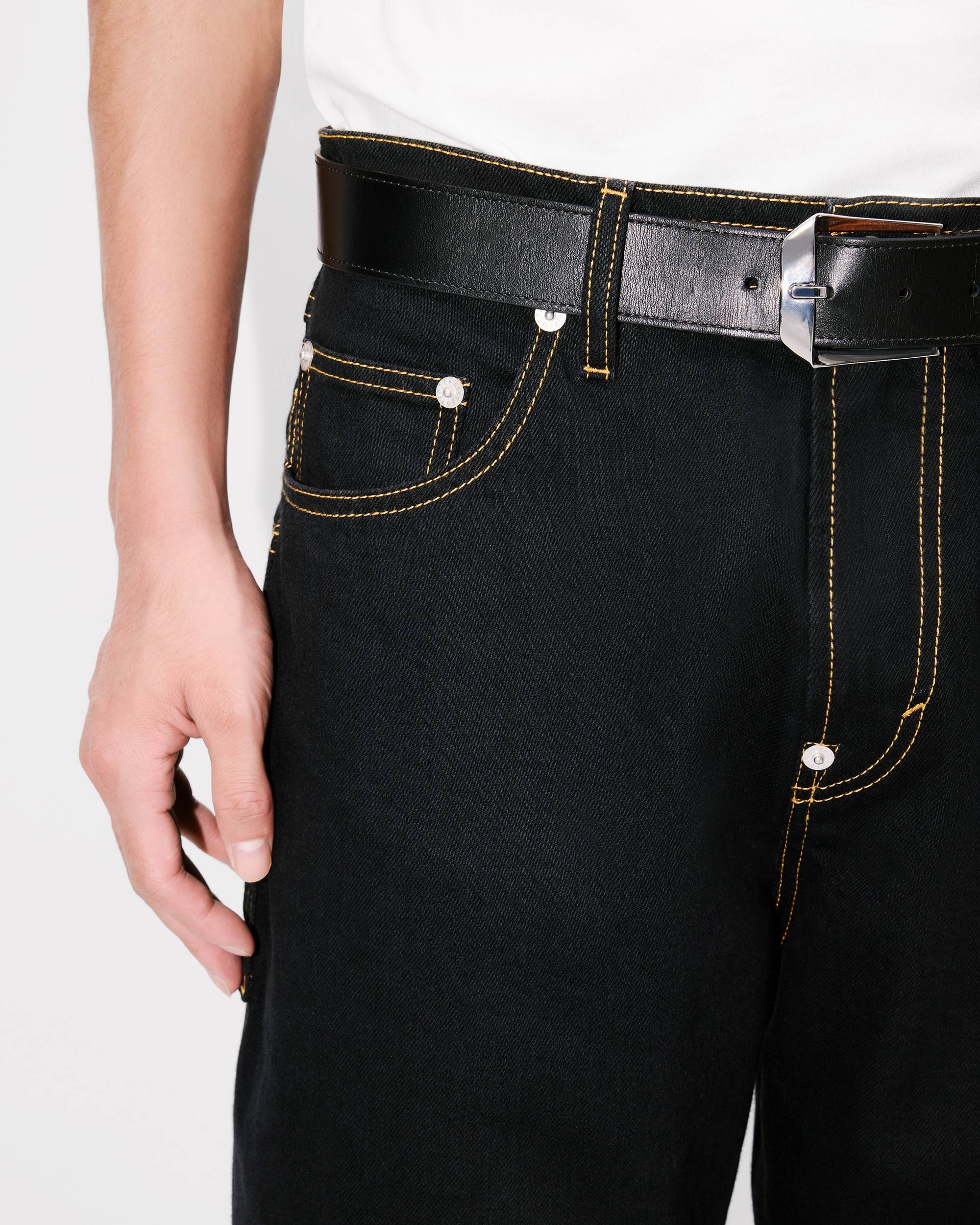 Cargo jeans in japanese denim - 6