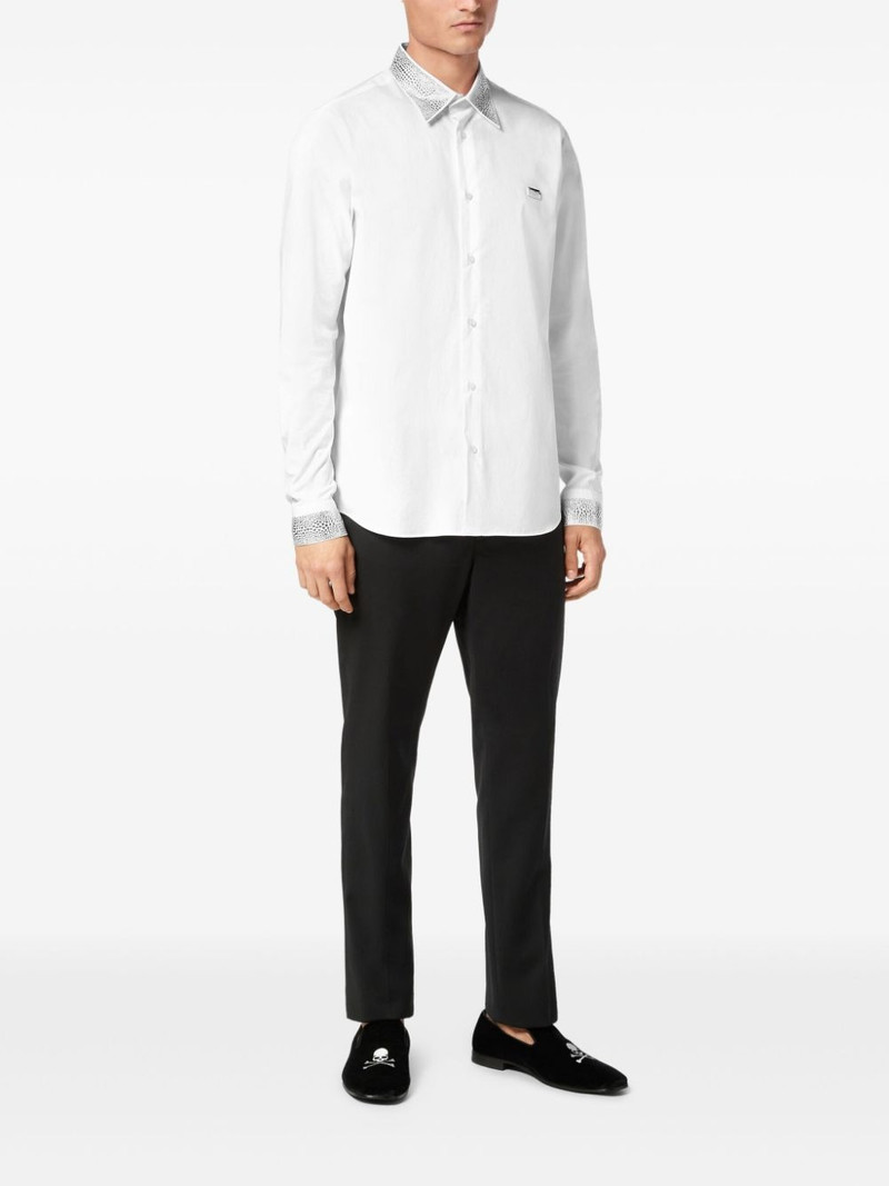 PHILIPP PLEIN crystal-embellished shirt outlook