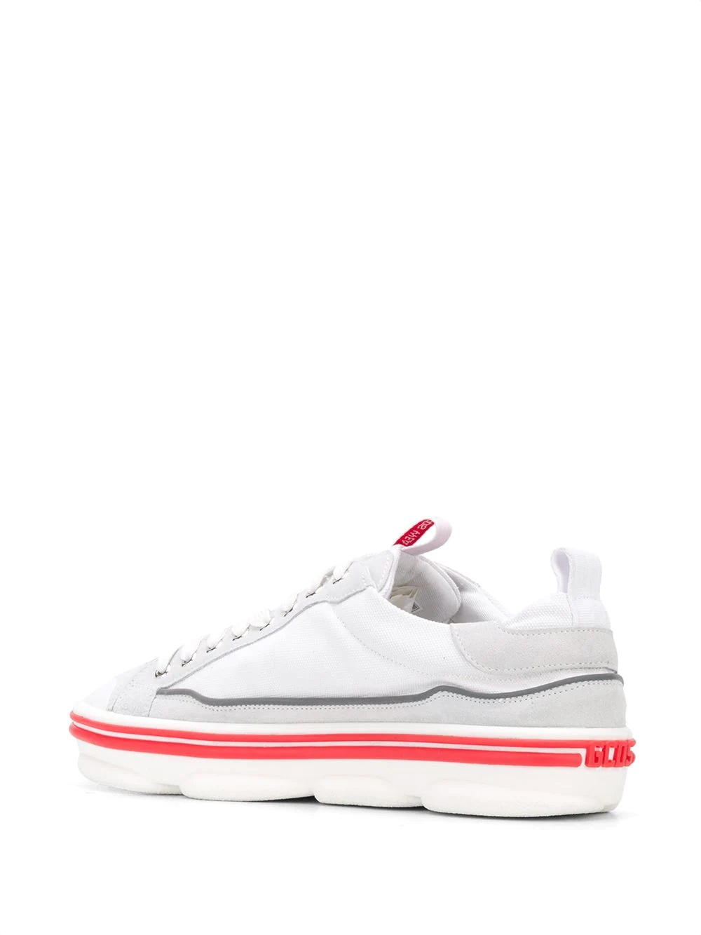 logo low-top sneakers - 3