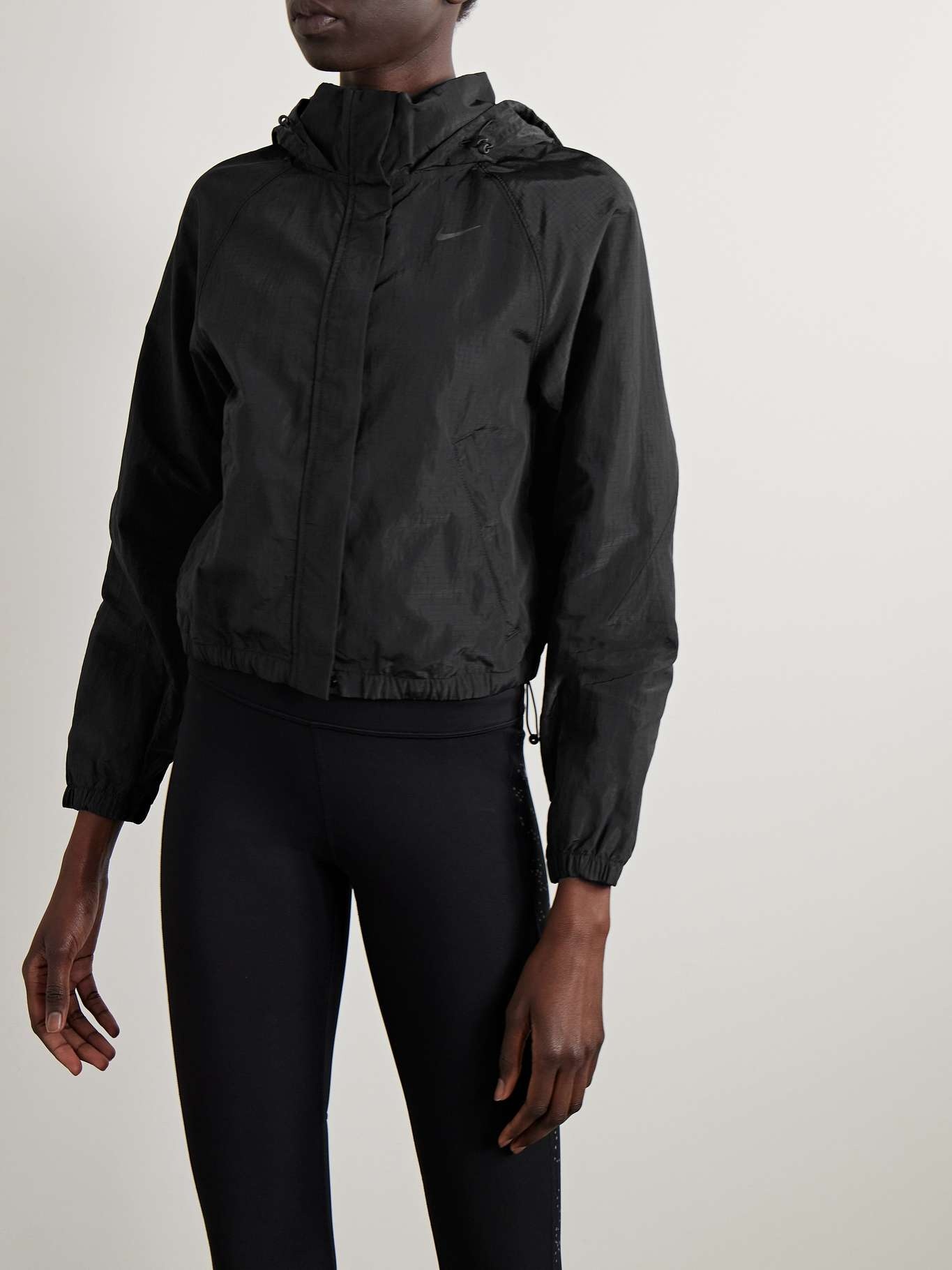 Run Division cropped ripstop jacket - 3