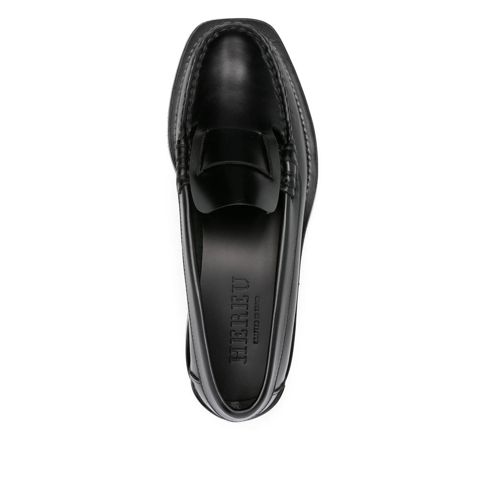 Hereu Black Loafers Women - 4