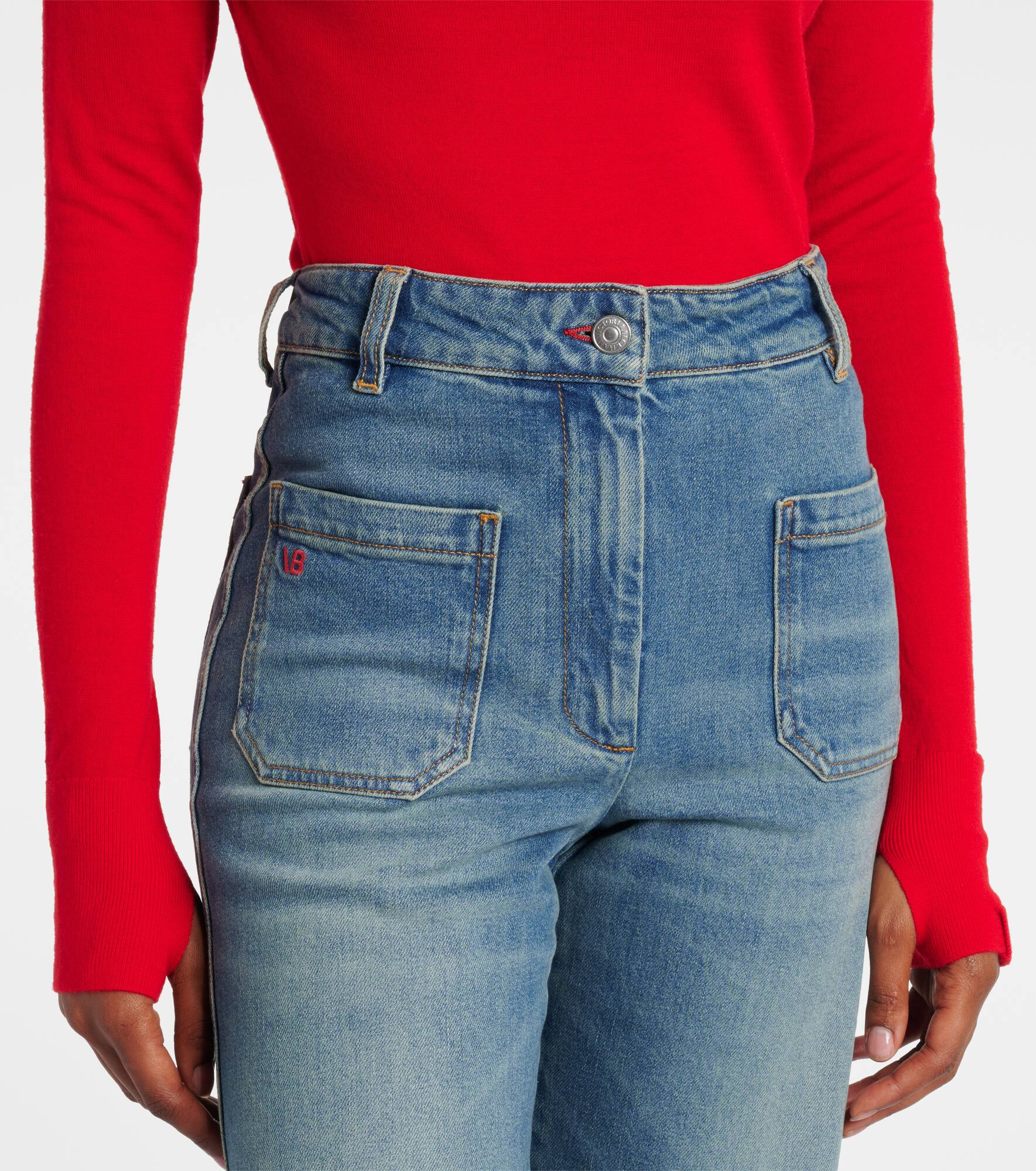 Alina wide-leg jeans - 4