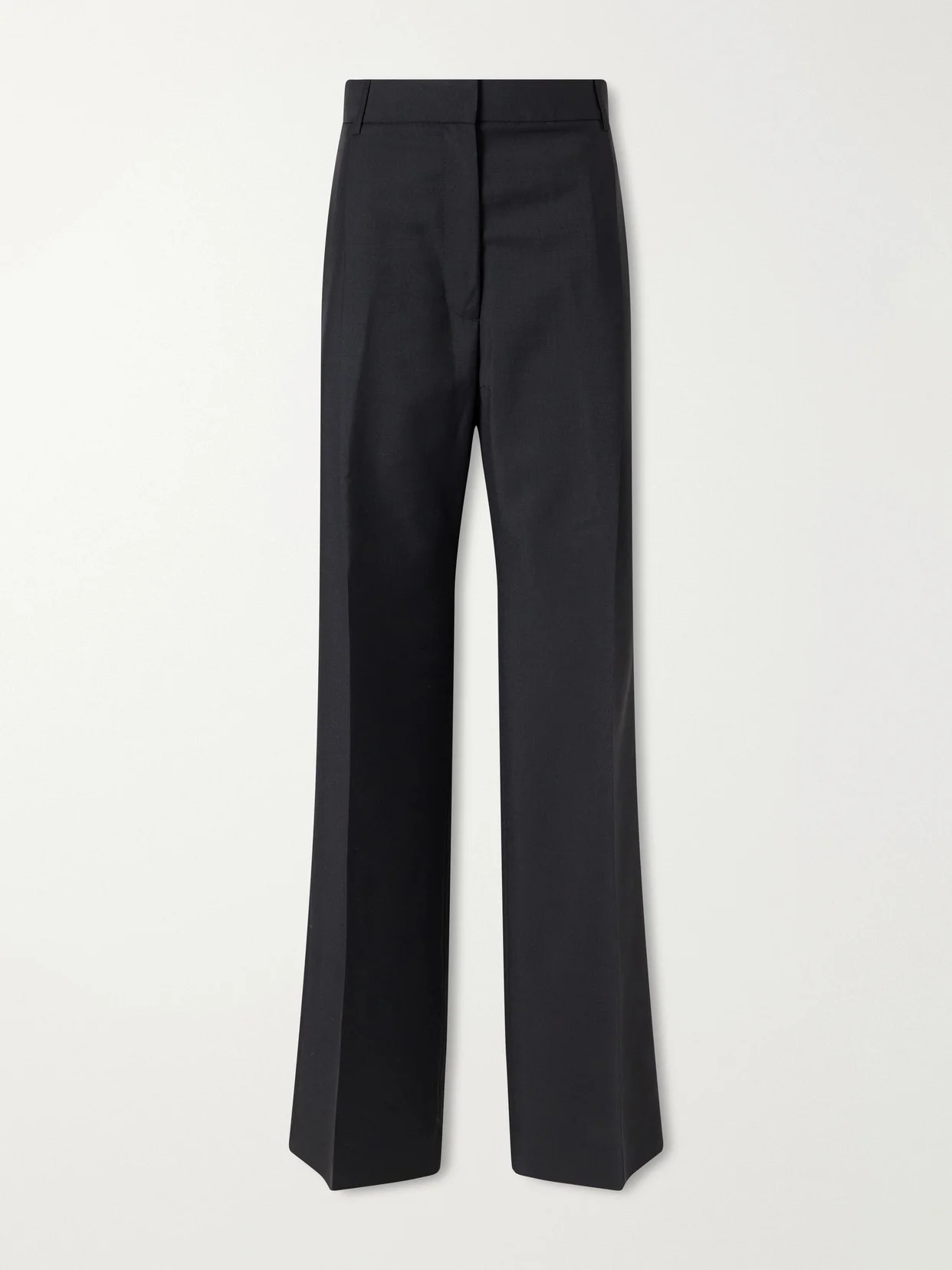 Wool And Mohair-blend Wide-leg Pants - 1