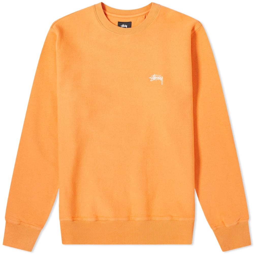 Stussy Stock Logo Crew Sweat - 1