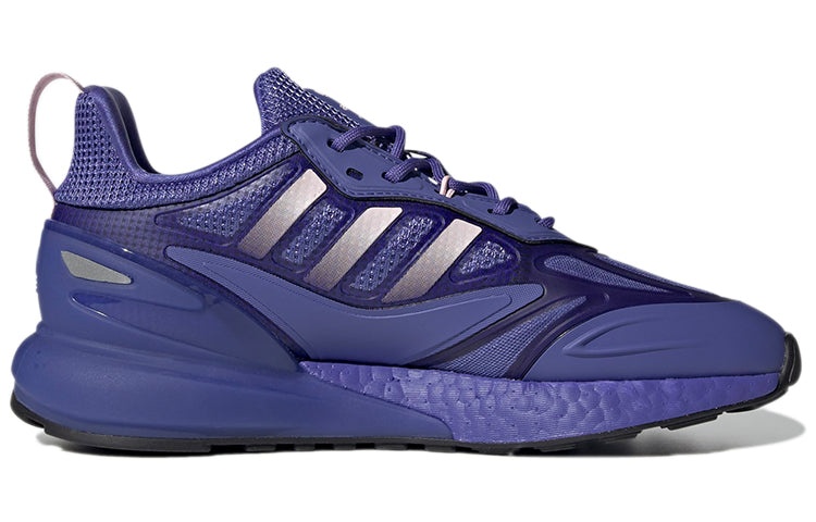 adidas (WMNS) adidas ZX 2K Boost 2.0 'Purple Silver Metallic