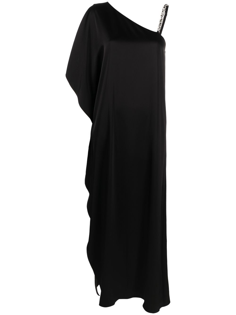 Tae crystal-embellished asymmetric gown - 1