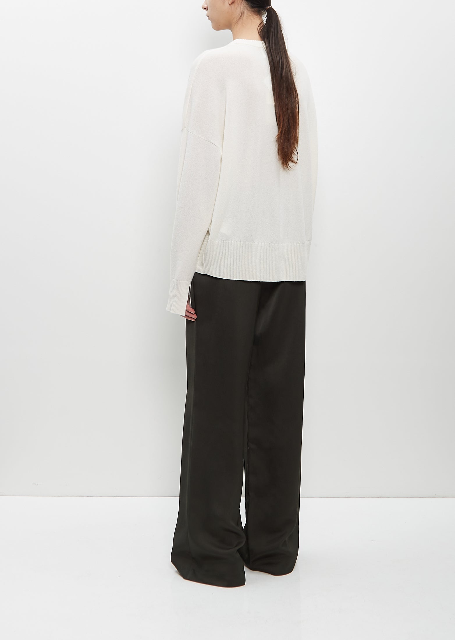 Cashmere Anaa Sweater — Ivory - 3
