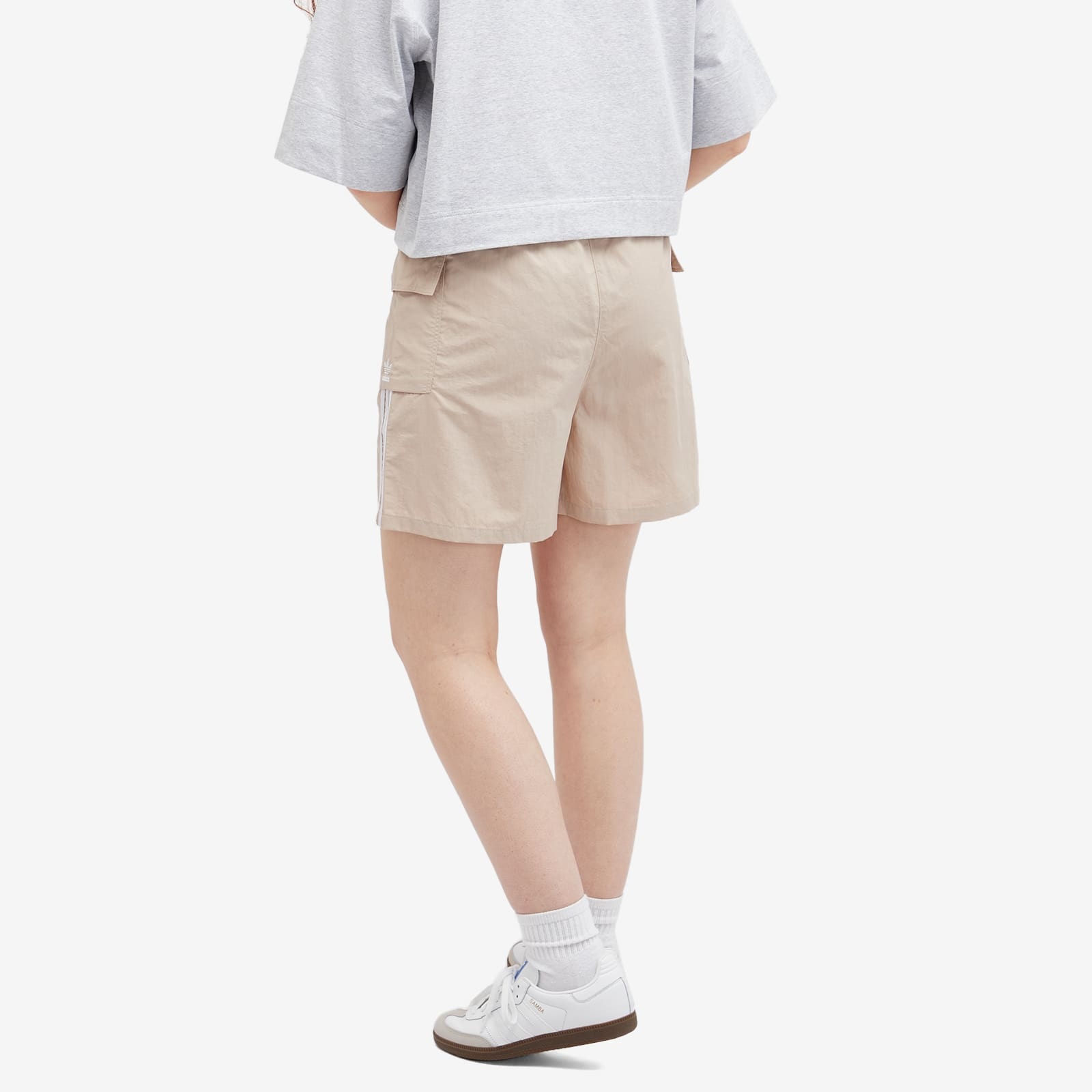 Adidas 3 Stripe Cargo Shorts - 3