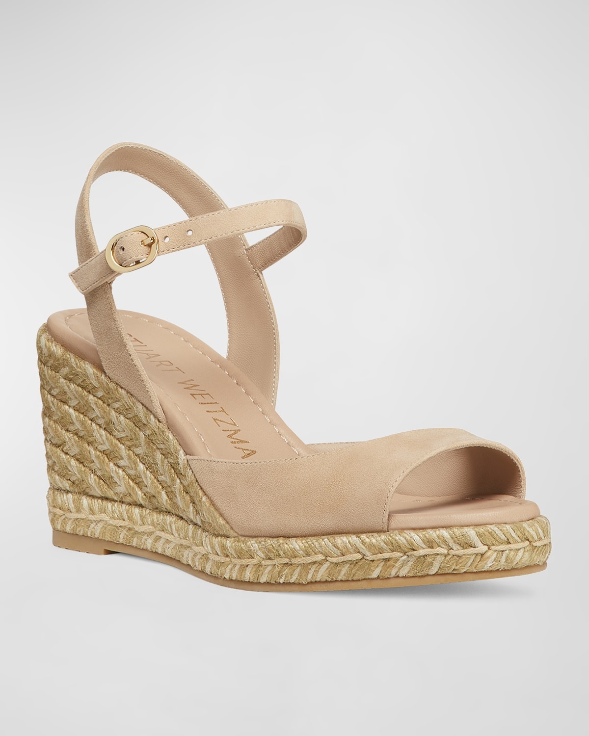 Tia Suede Wedge Espadrille Sandals - 2