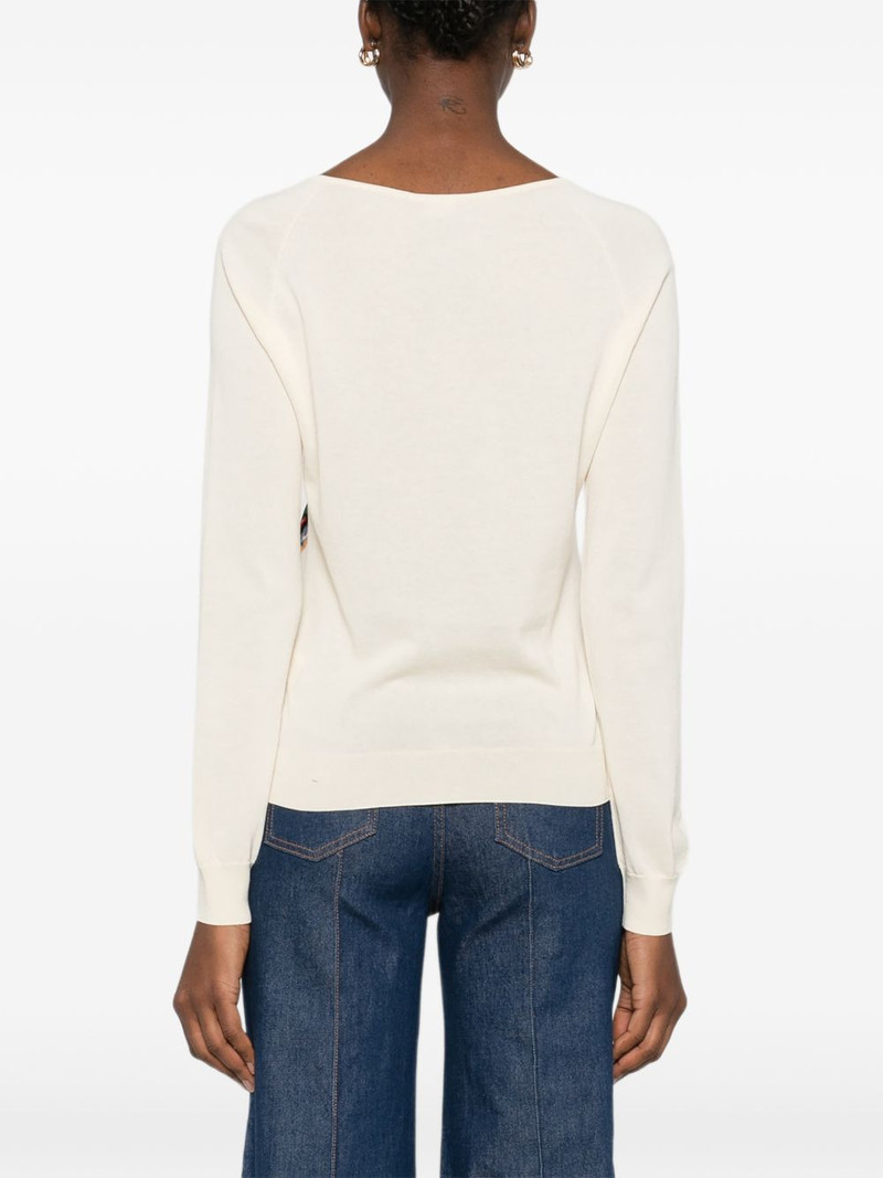 paisley-motif long-sleeved T-shirt 4