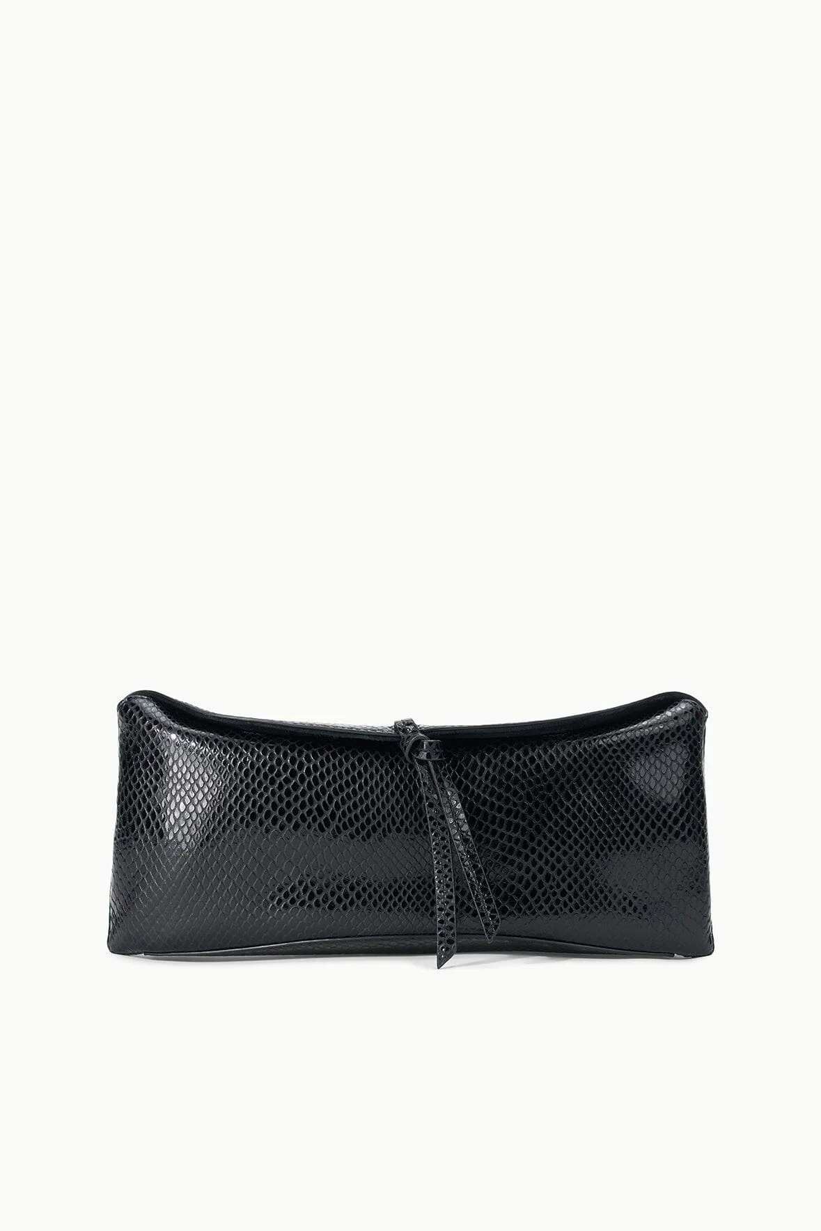STAUD EVE CLUTCH BLACK SNAKE - 1