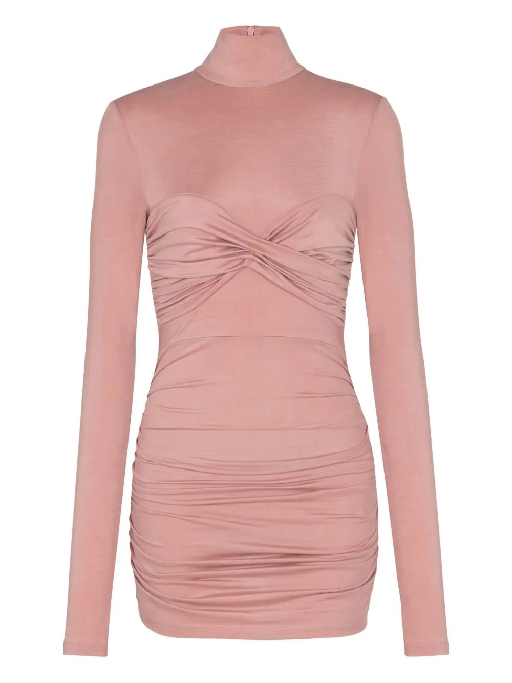 twist-chest long-sleeve T-shirt - 1