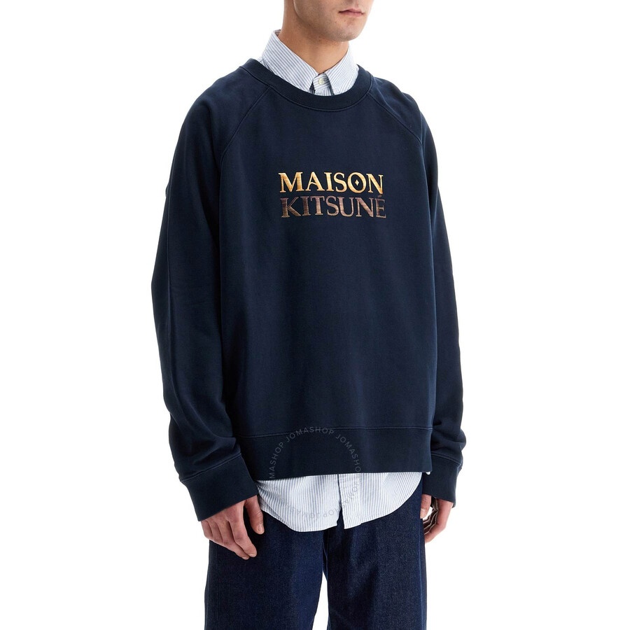 Maison Kitsune Gradient Logo Oversized Sweatshirt - 2