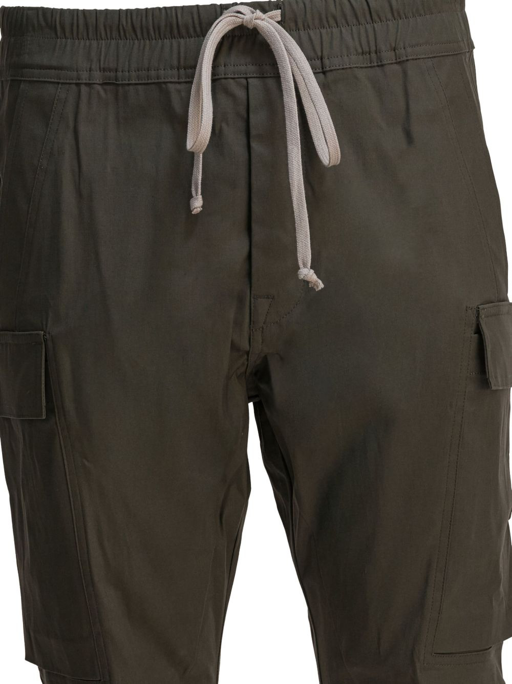 drawstring cargo trousers - 4