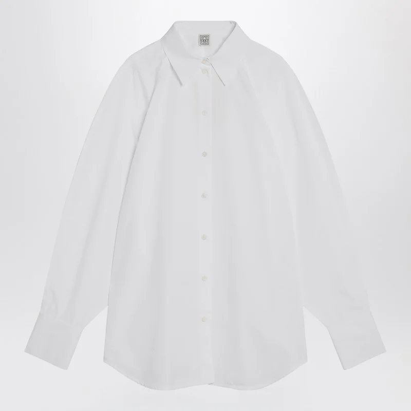 White organic cotton shirt - 1