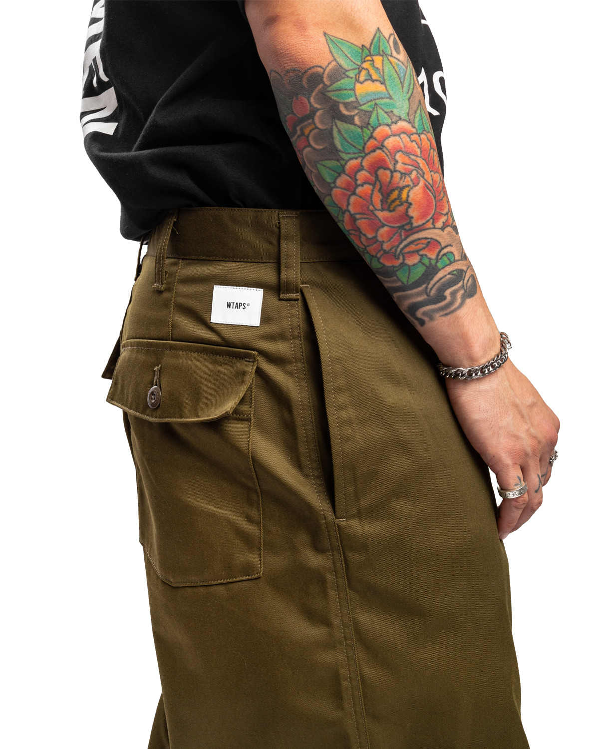 WTAPS Trousers 05 Olive Drab | REVERSIBLE