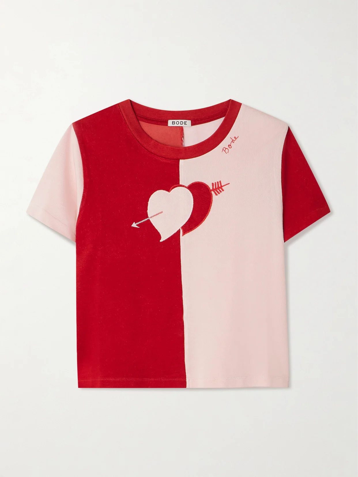 Wonderland Embroidered Jersey T-shirt - 1