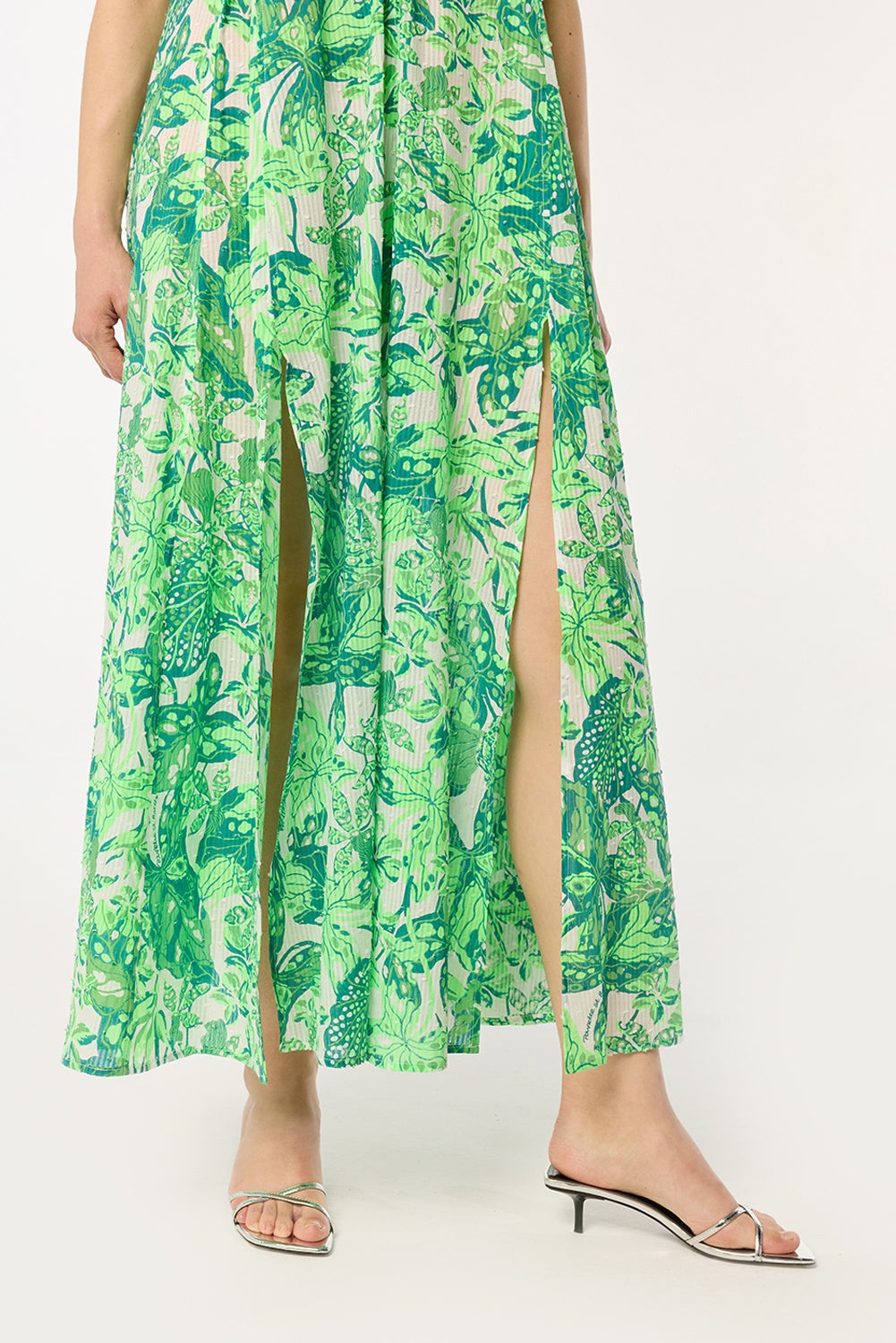 Long Dress Nava - Green Jengel - 3