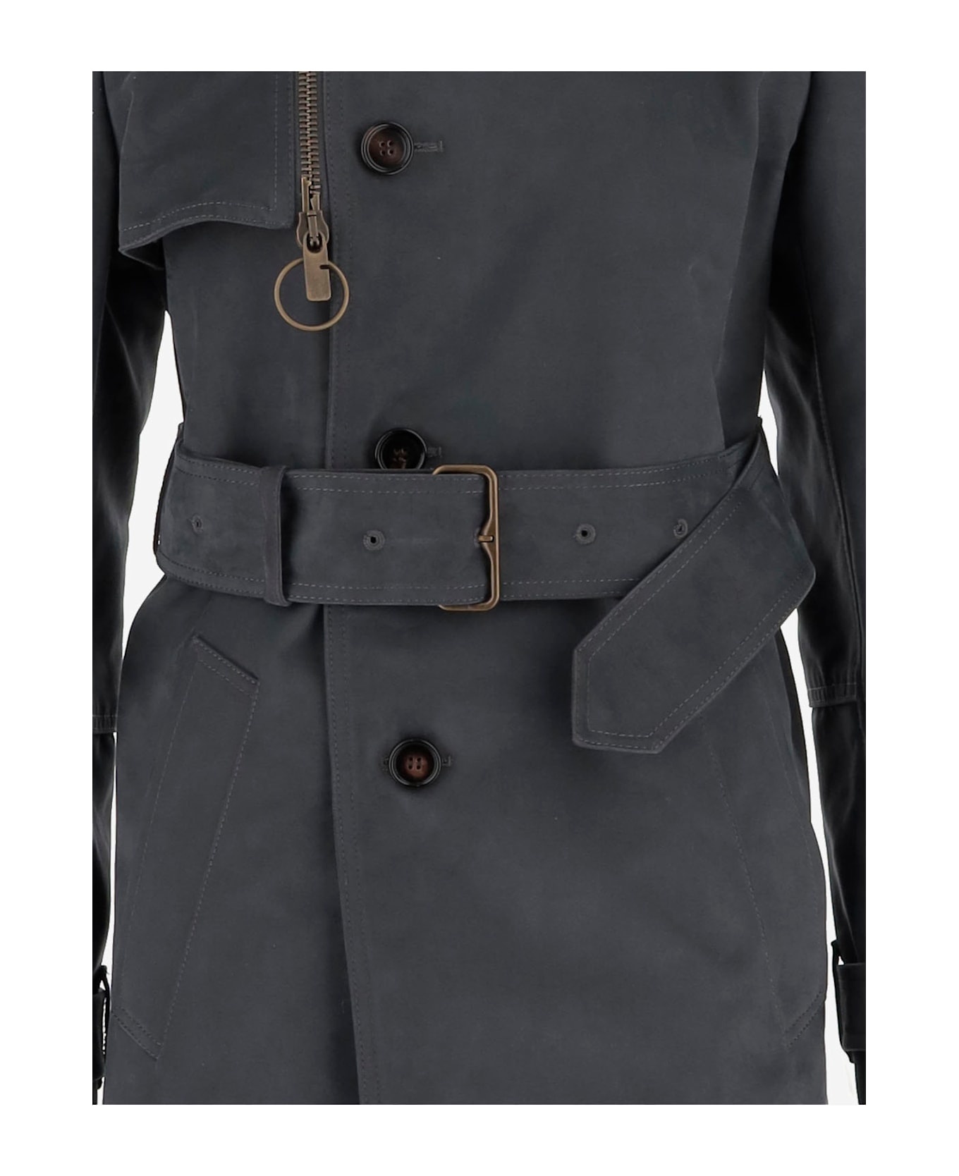 Belted Trench Coat - 3