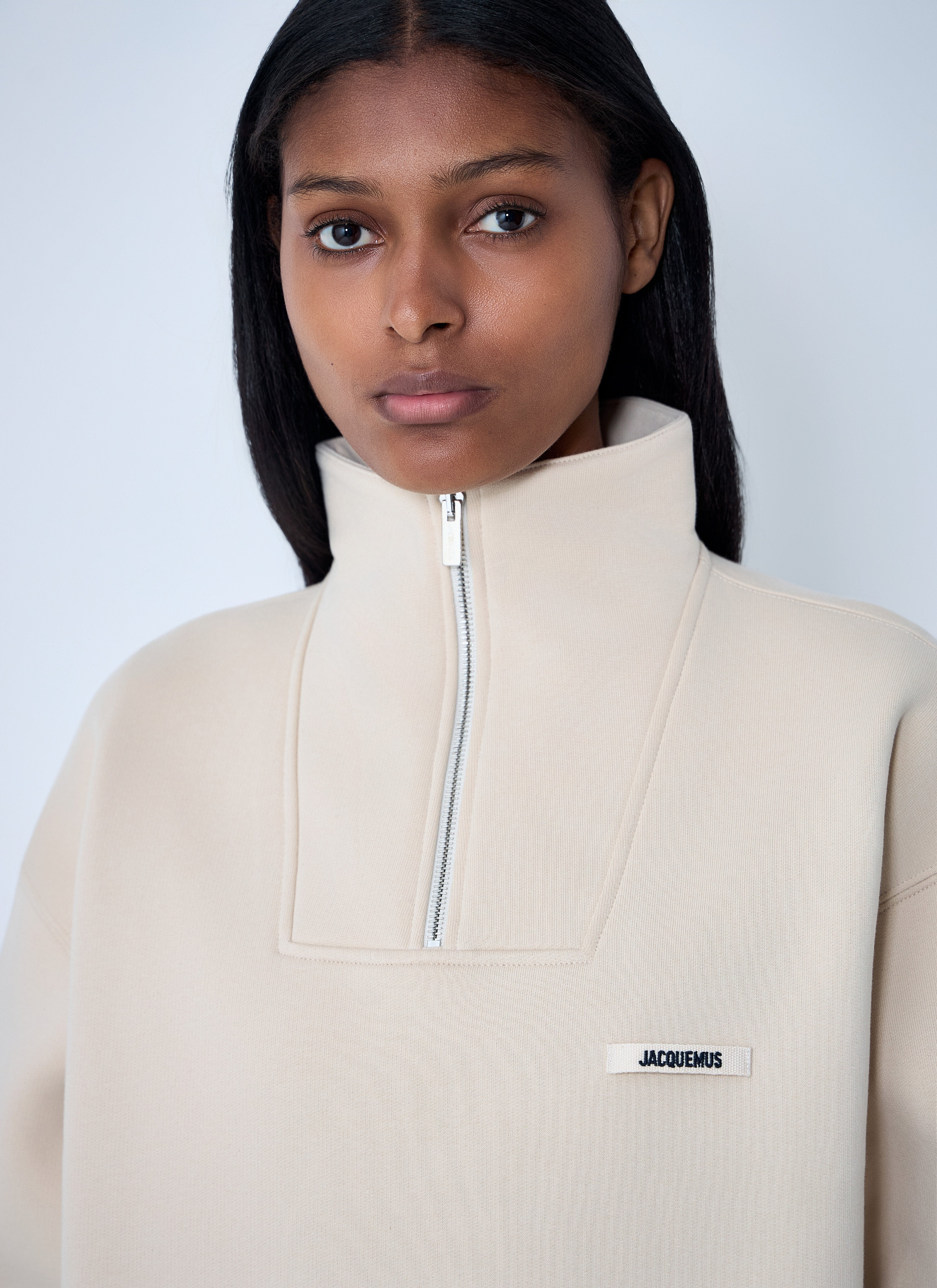Jacquemus Women Le Camionneur Gros Grain Sweatshirt - 5