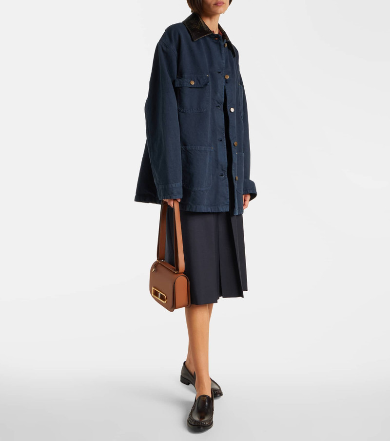 DELVAUX Lingot Small leather crossbody bag outlook