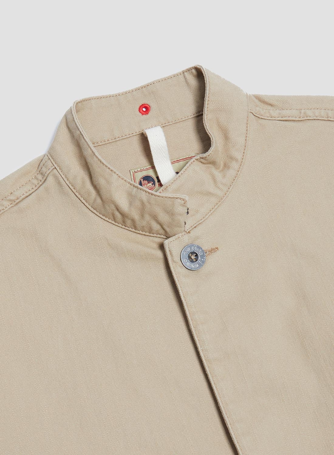 Railroad Jacket Cotton Twill in Tan - 4