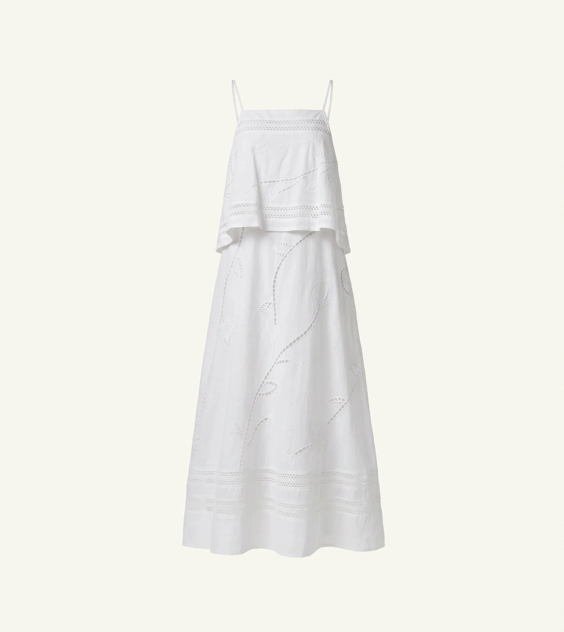 WINSLOW MIDI DRESS | IVORY - 1