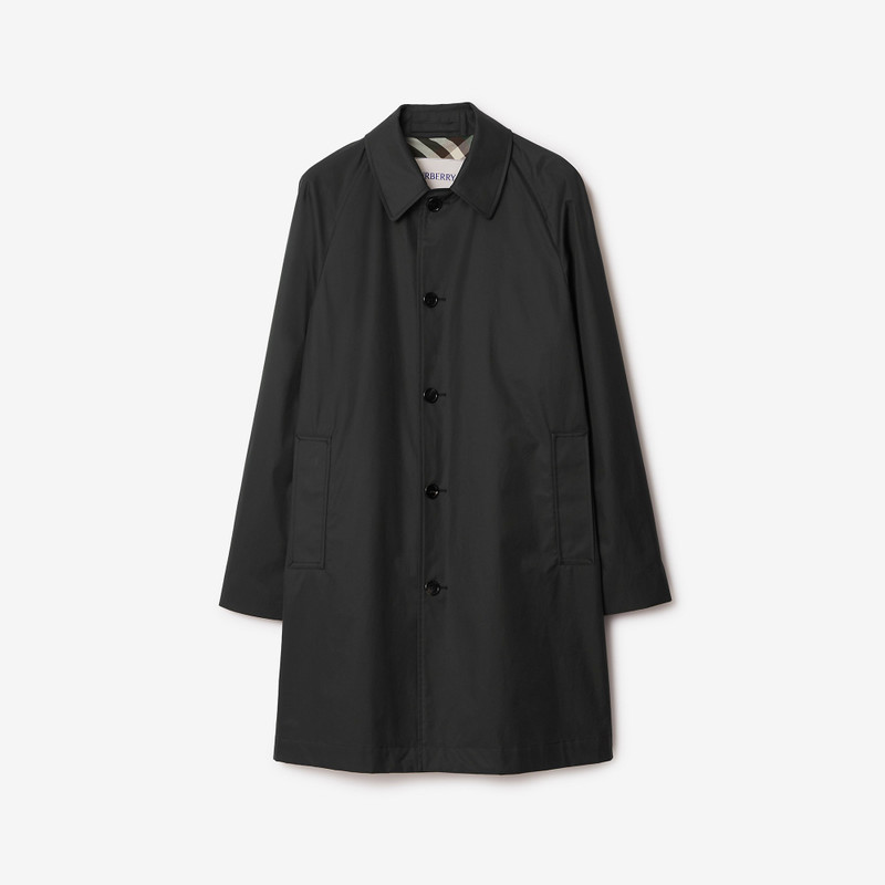 Mid-length Gabardine Car Coat 1