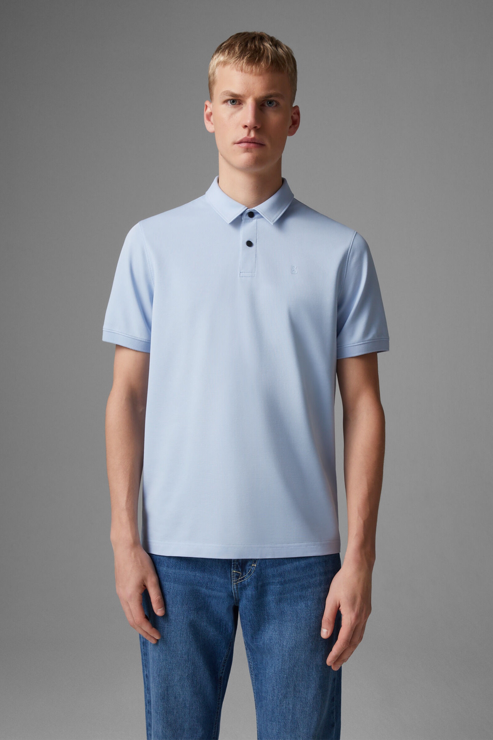 Timo Polo shirt in Light blue - 2