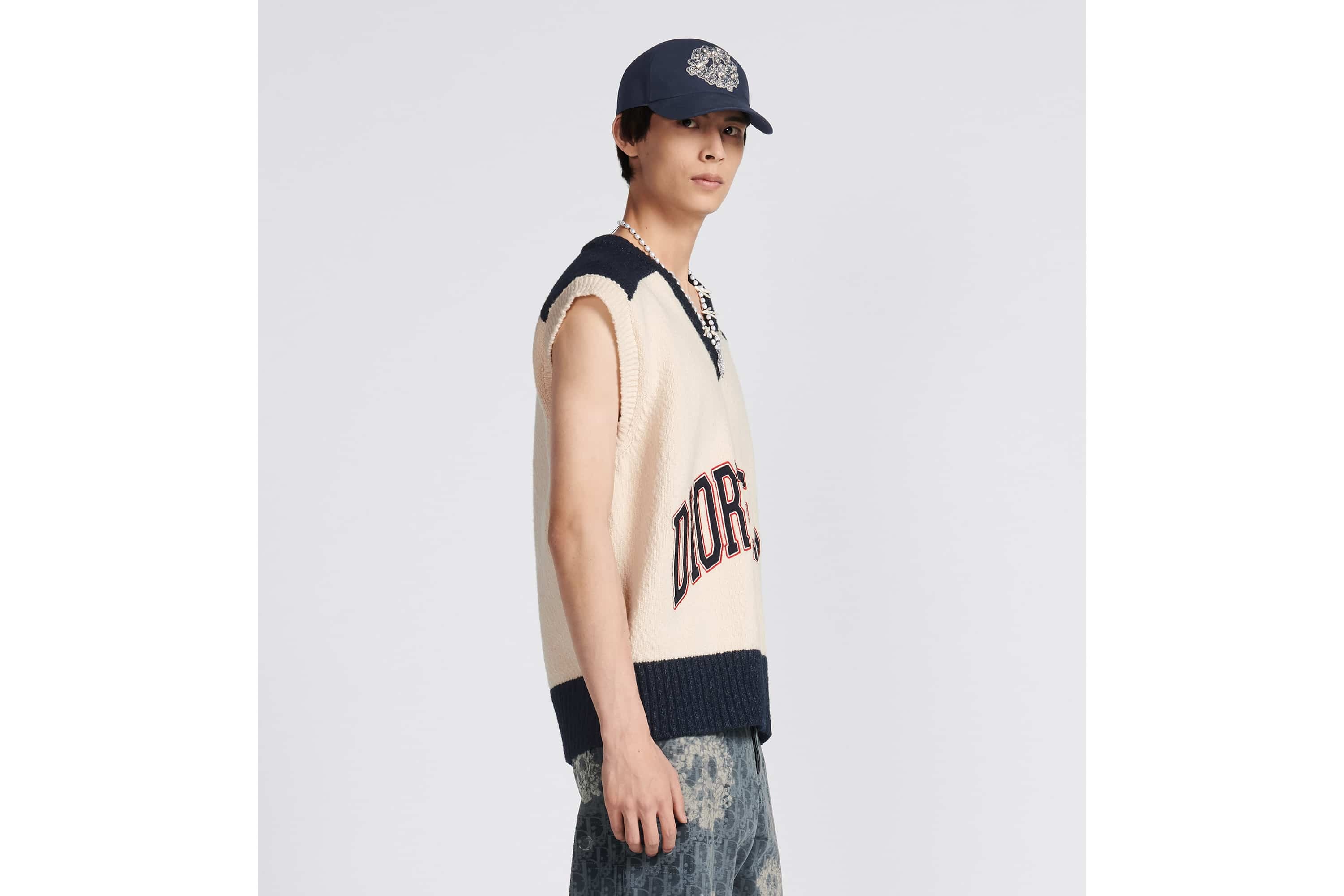 DIOR TEARS Sleeveless Sweater - 5