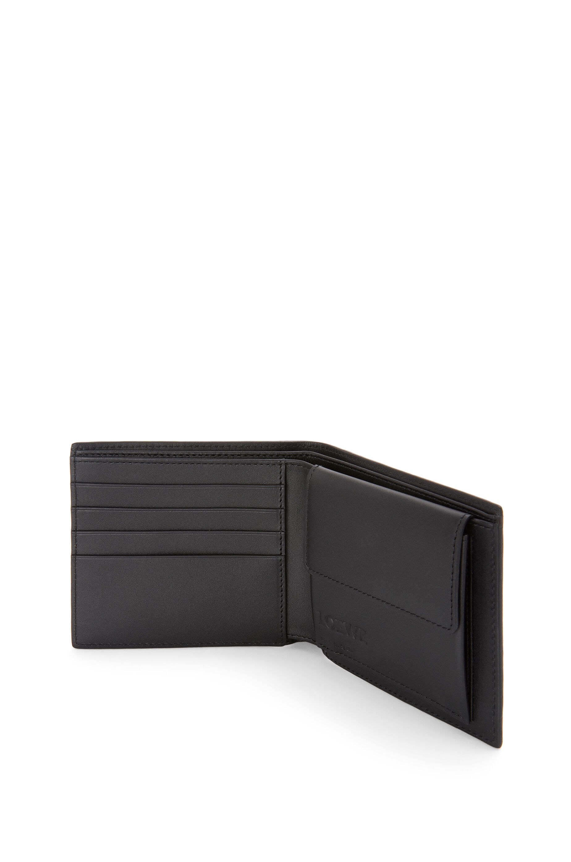 Bifold coin wallet in soft grained calfskin - 3