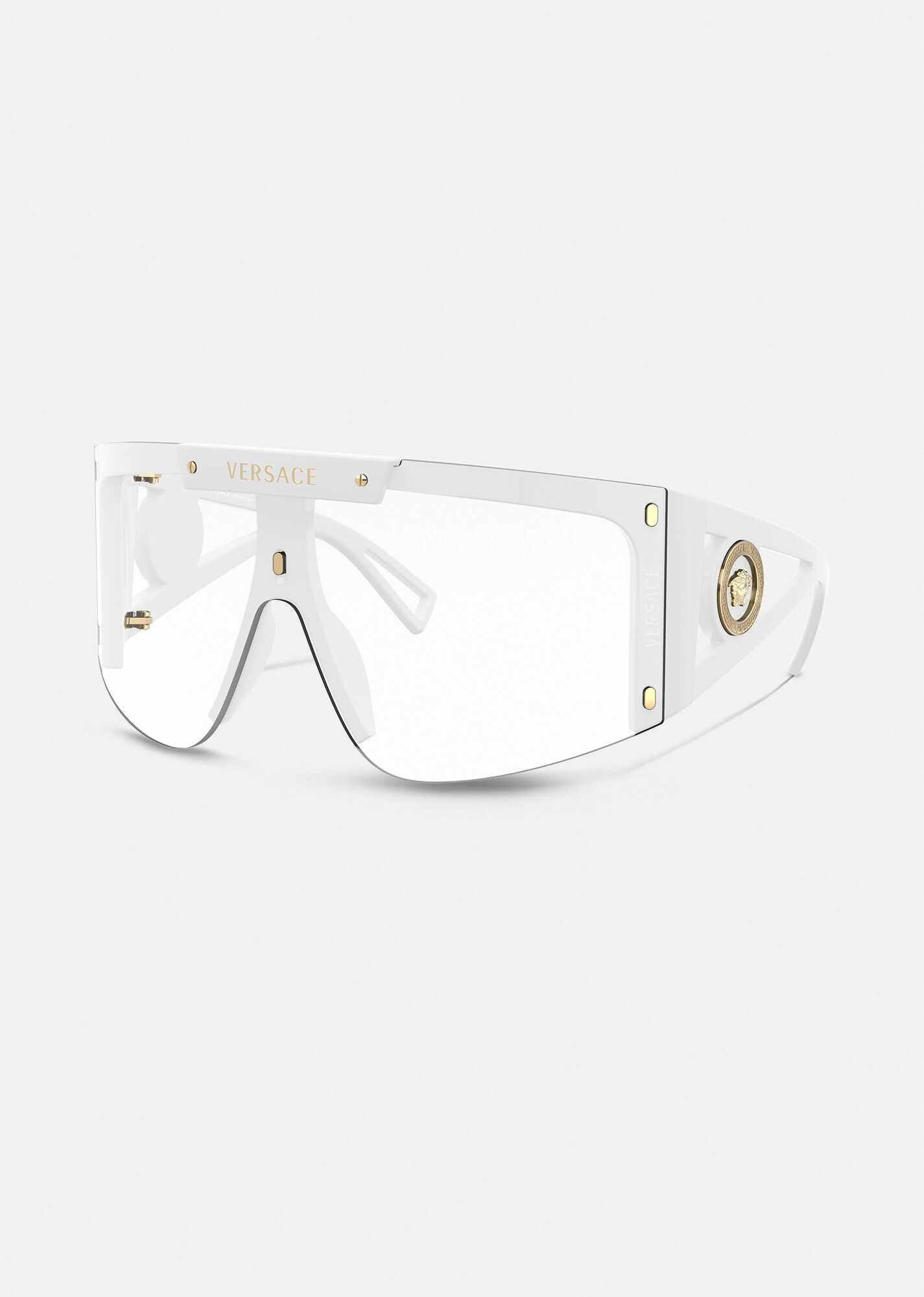 Medusa Icon Shield Sunglasses - 5