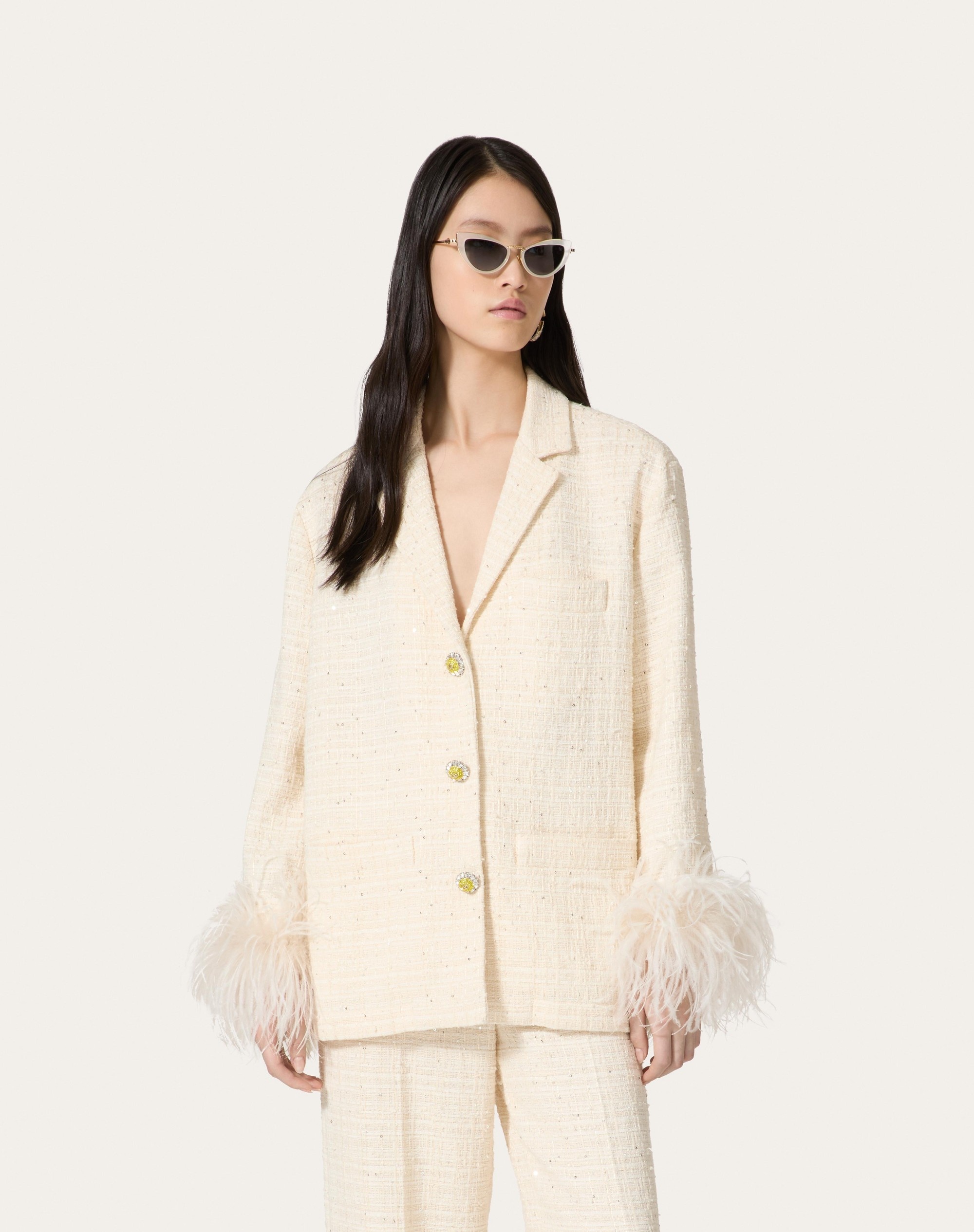 DELICATE TWEED JACKET - 3