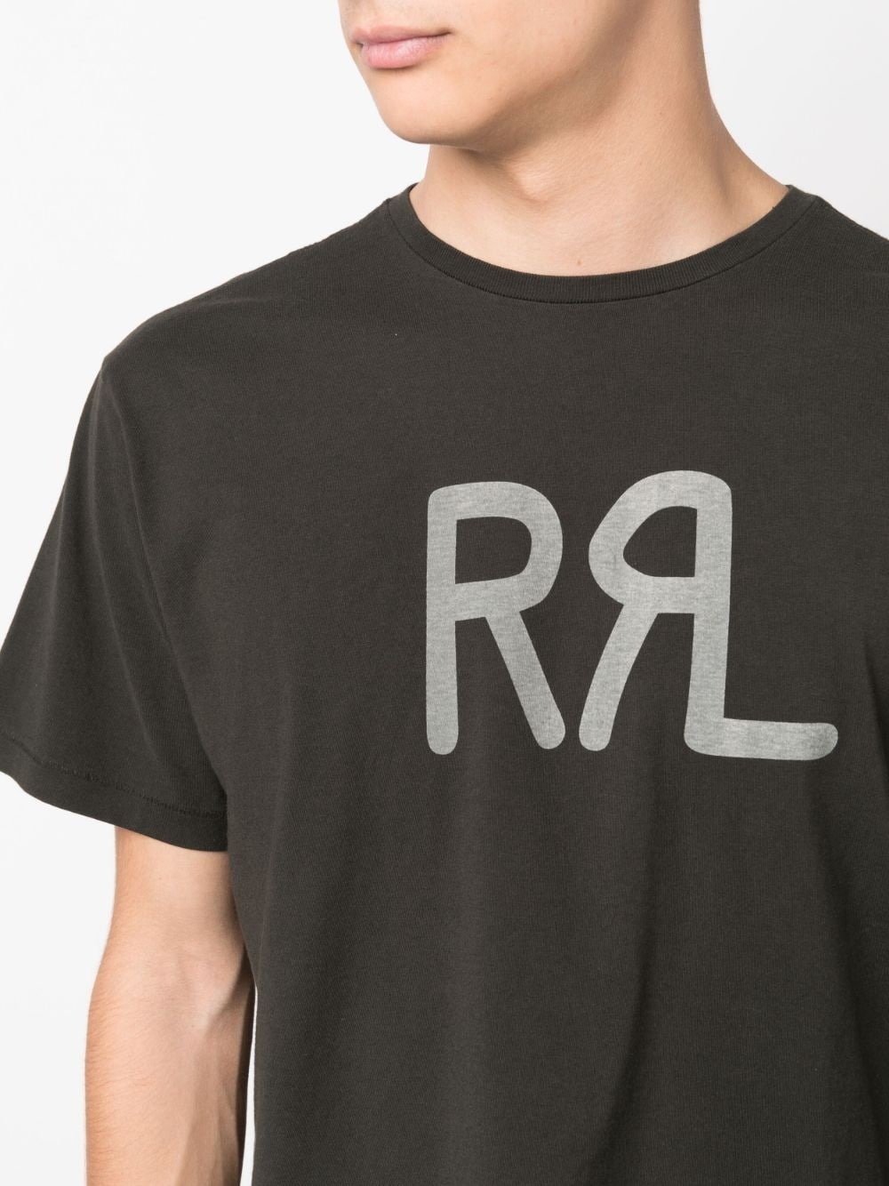 logo-print cotton T-shirt - 5