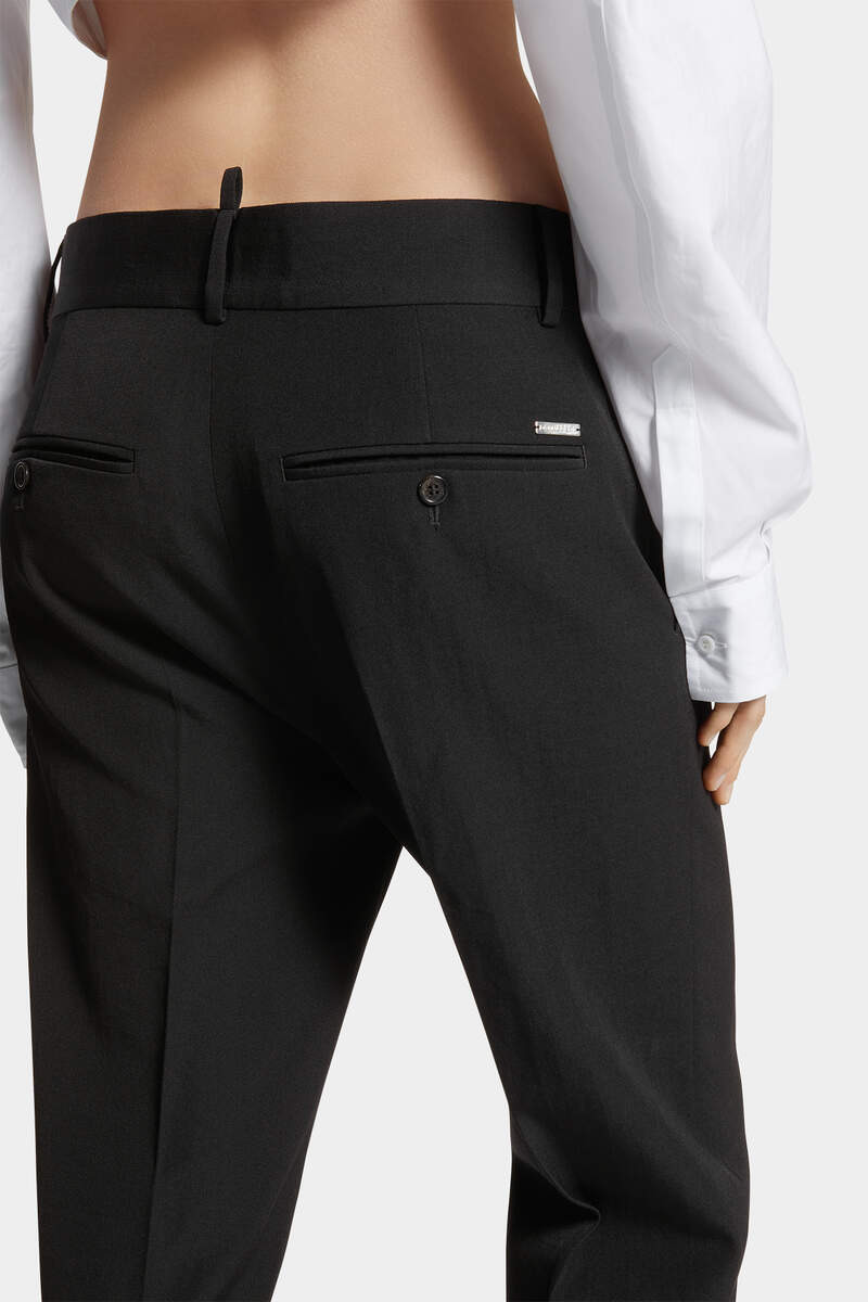 MAN SLIM WOOL PANT - 5