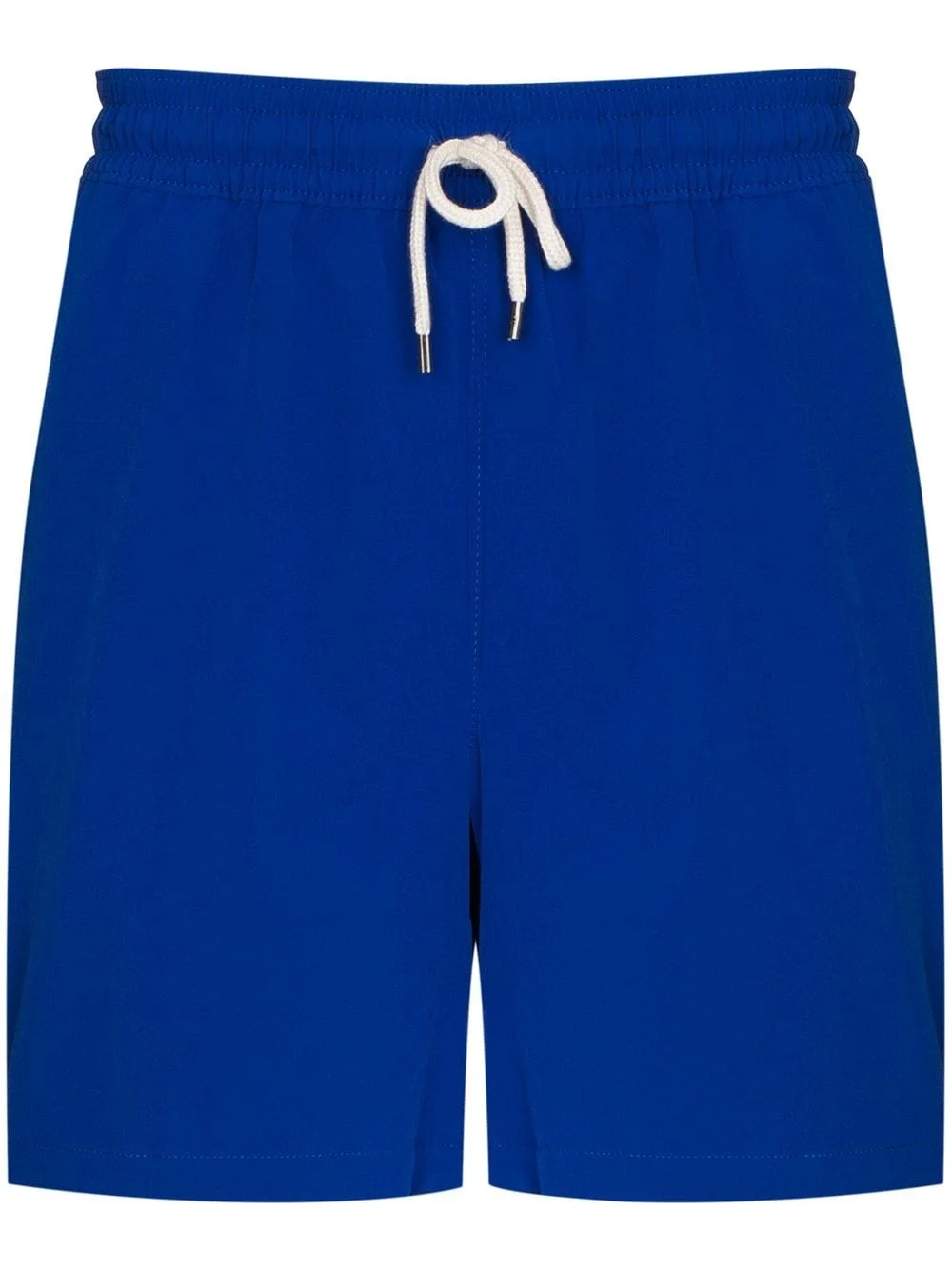 logo-embroidered swim shorts - 1