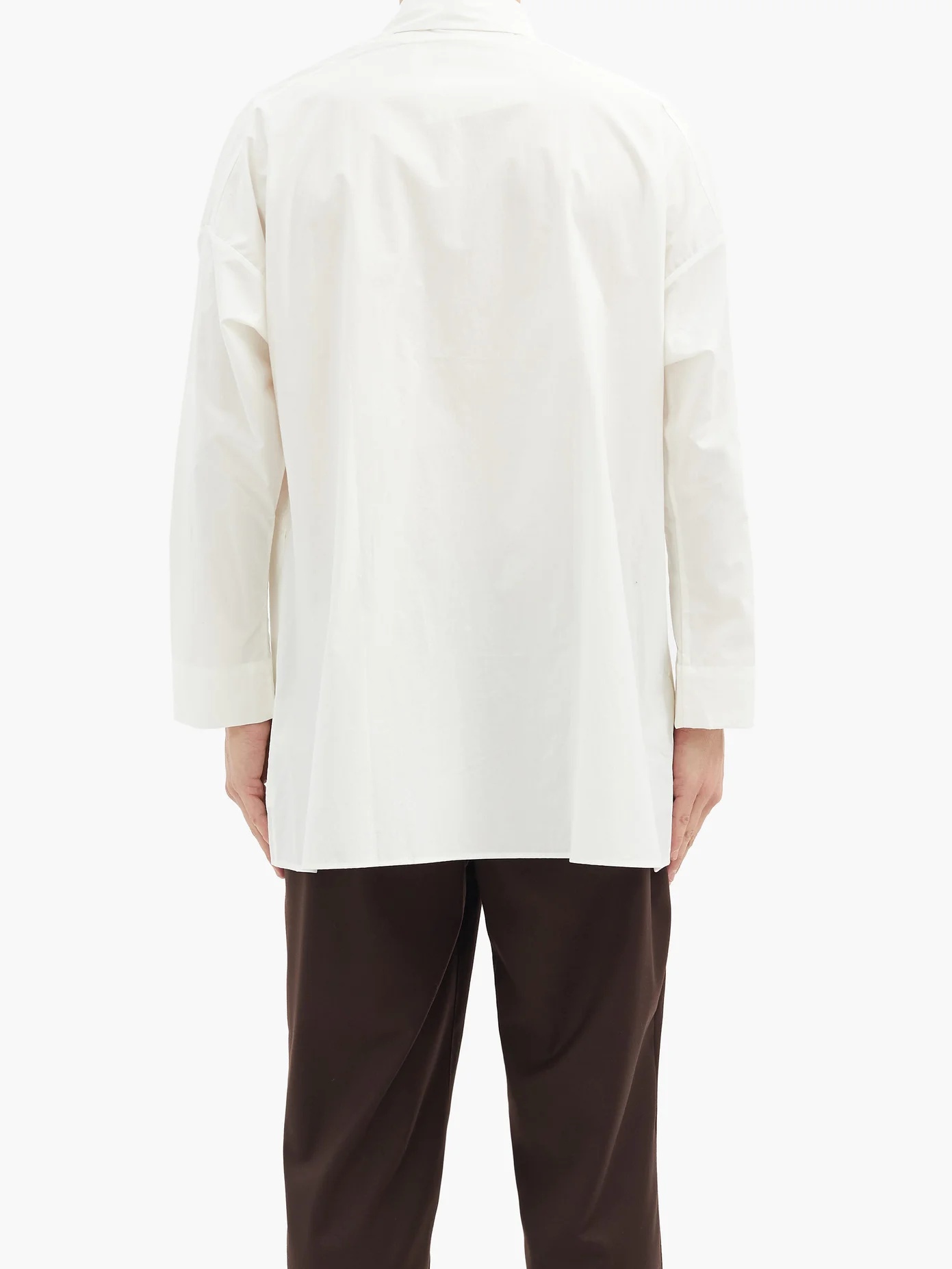 The Woodcutter cotton-poplin shirt - 5