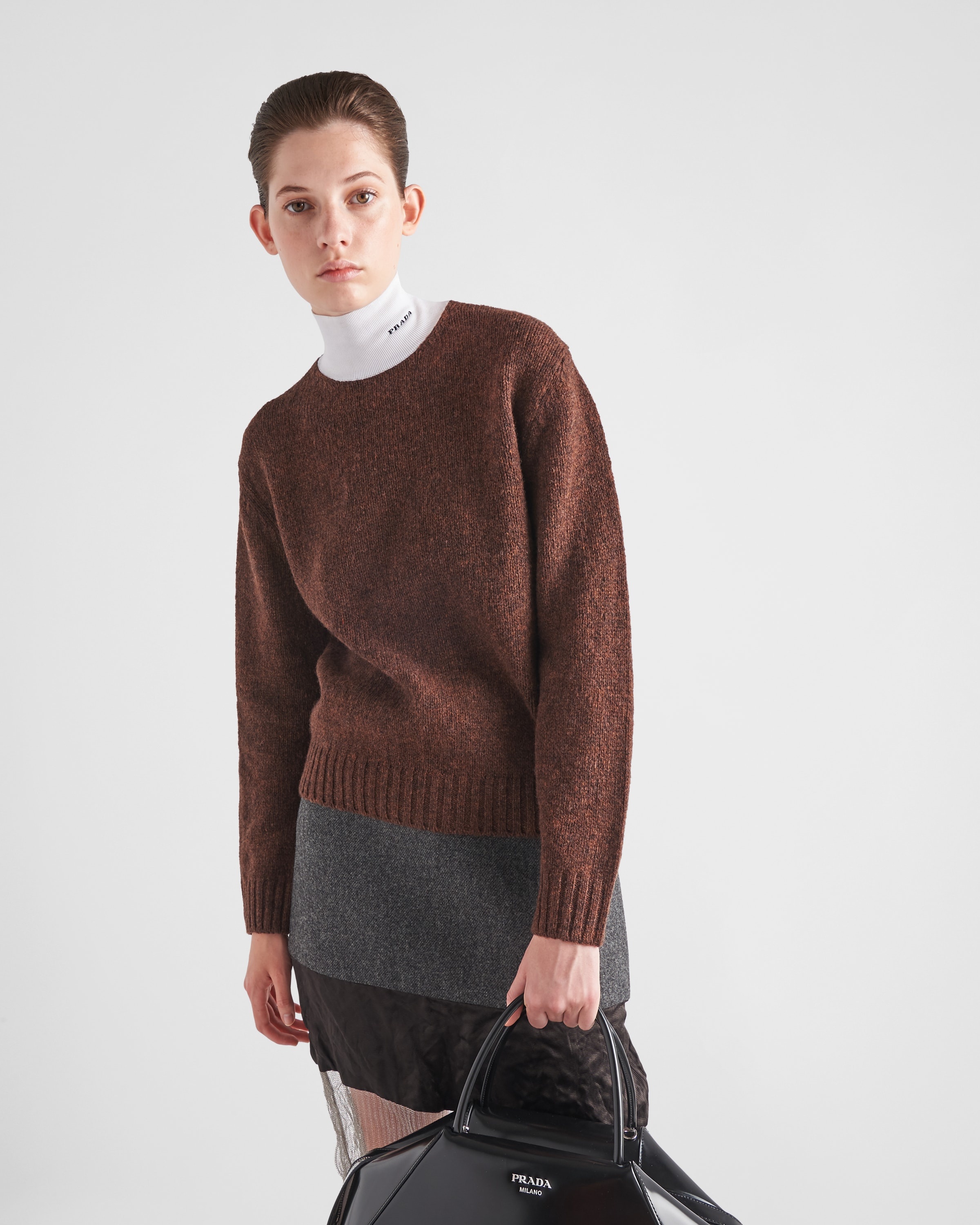 Cashmere and wool turtleneck sweater - 3