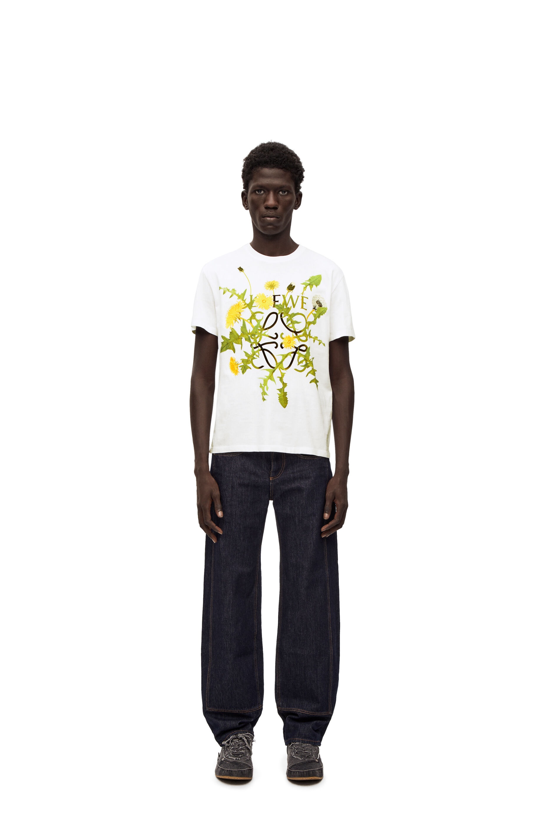 Anagram flowers T-shirt in cotton - 2
