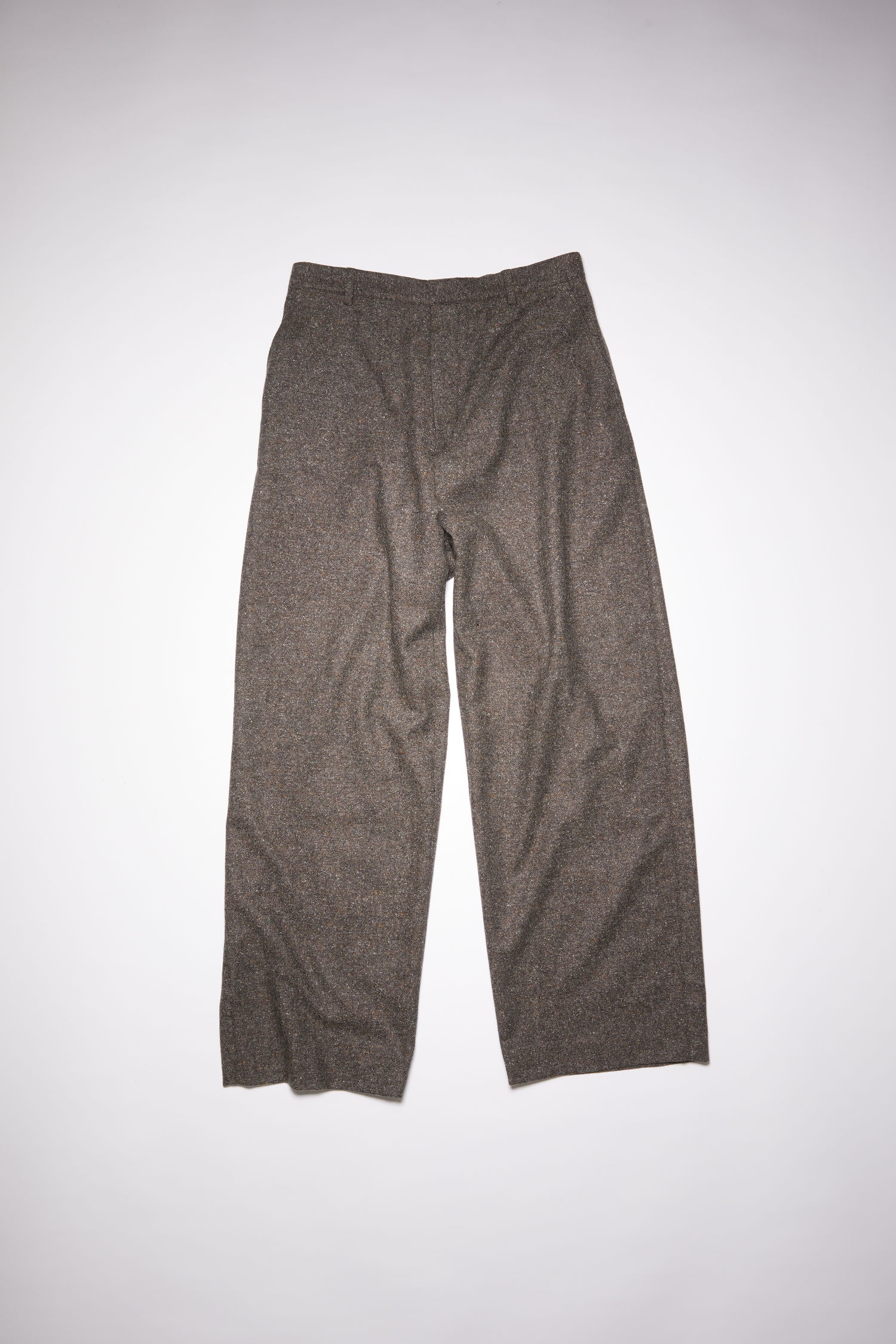 Tailored trousers - Brown melange - 1