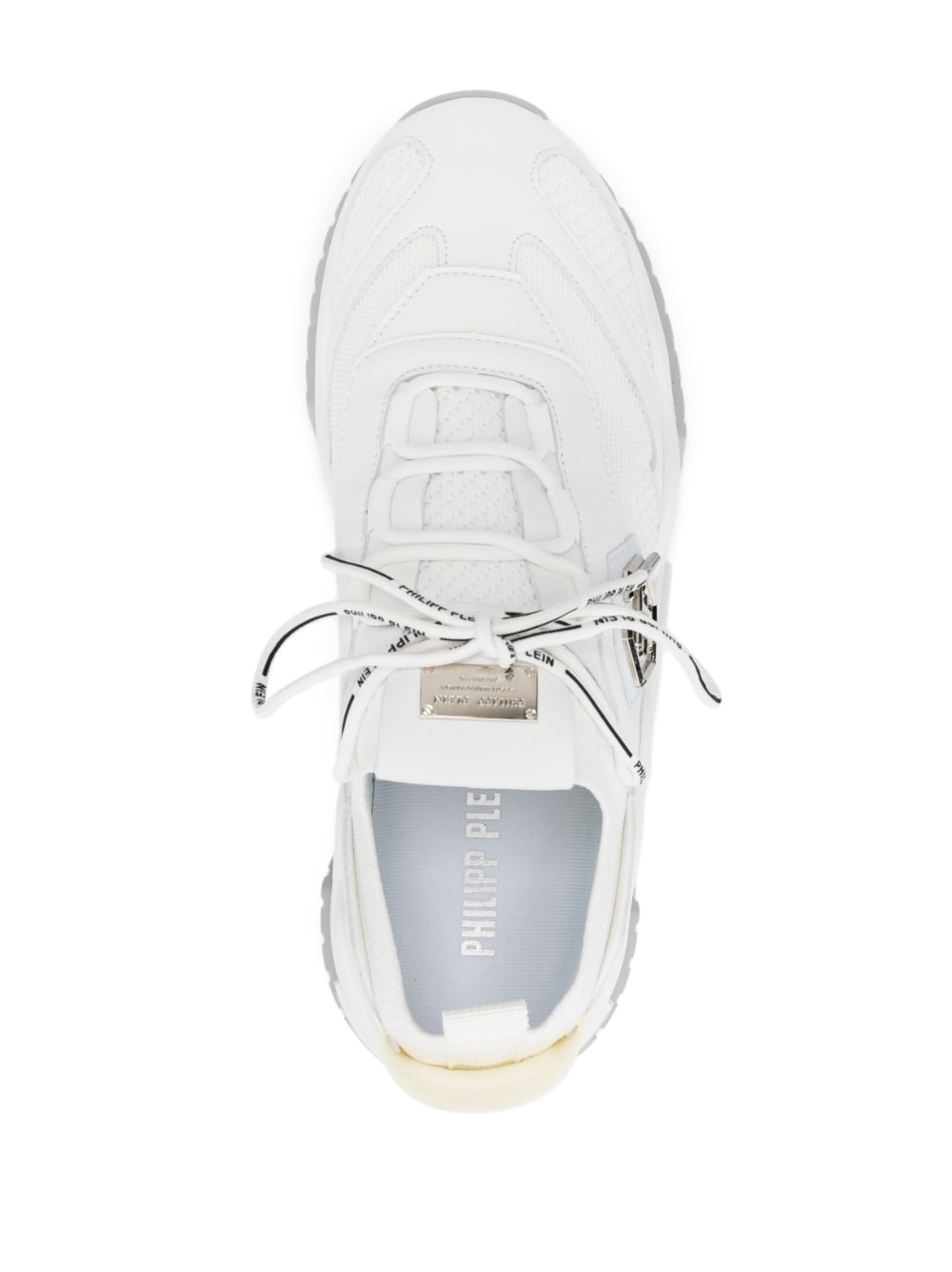 logo-patch low-top sneakers - 6