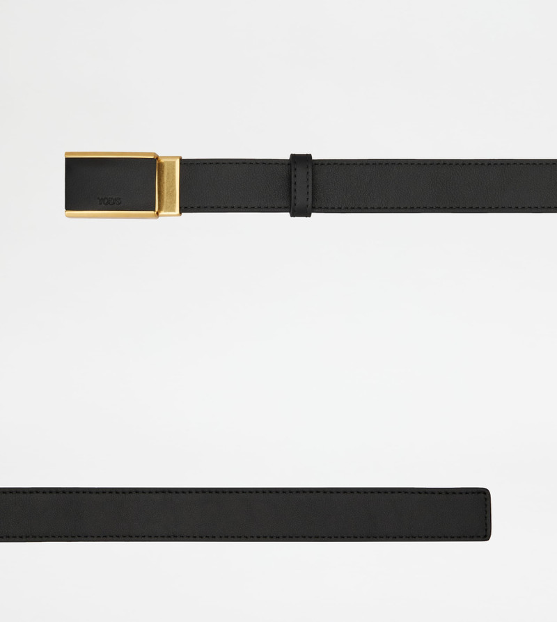 Tod's BELT IN LEATHER - BLACK outlook