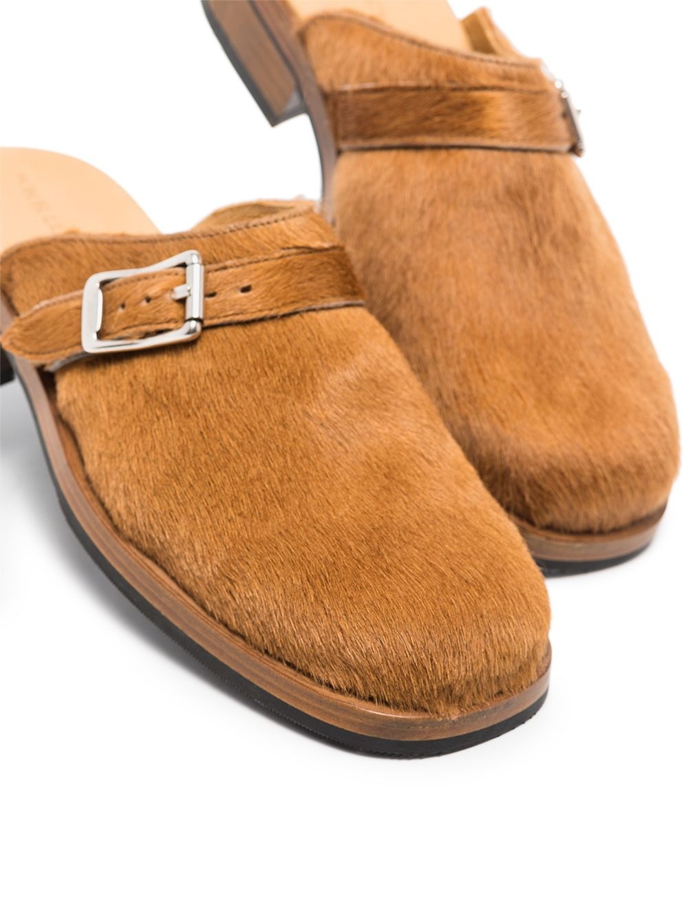 Camion leather mules - 3