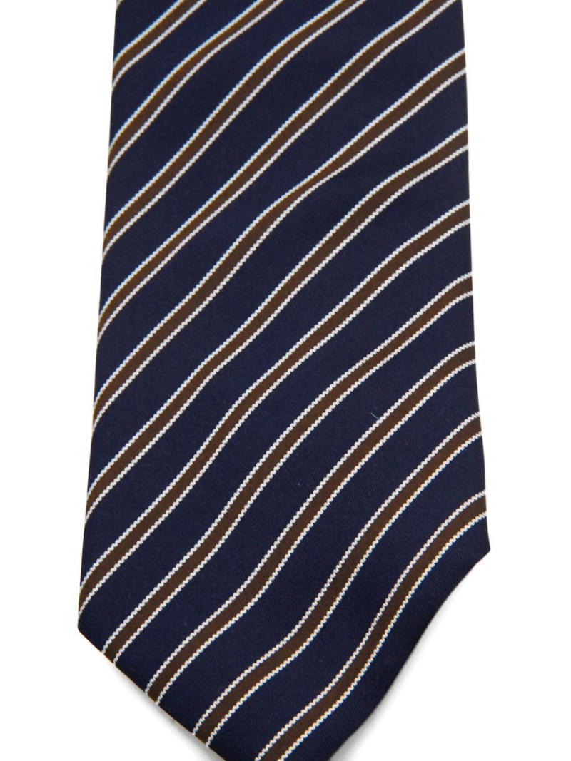 ZEGNA diagonal-striped tie outlook